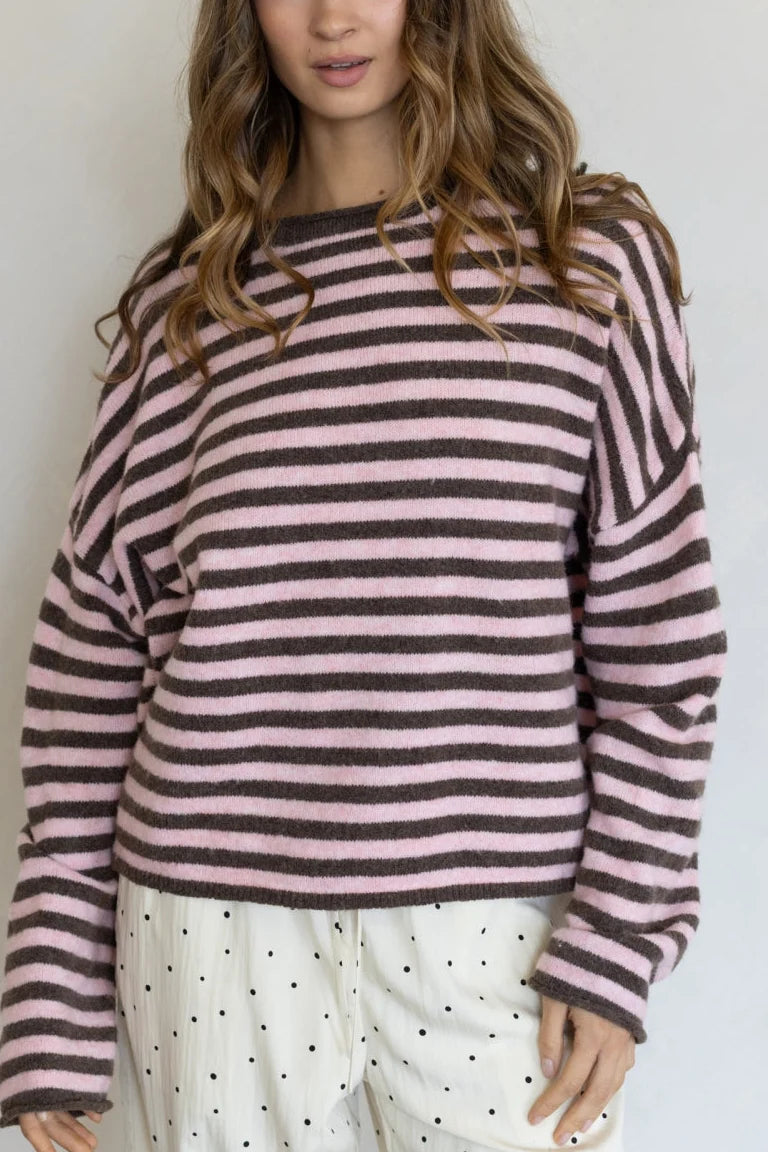 Striped Piper Pullover