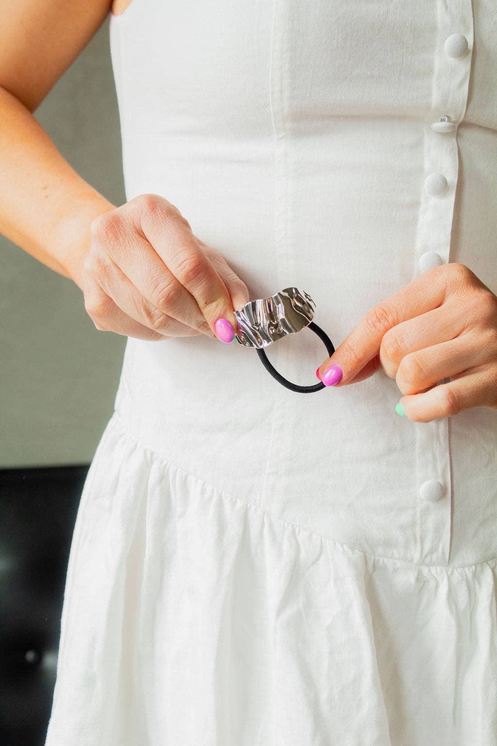 Crinkled Ponytail Cuff - Proper