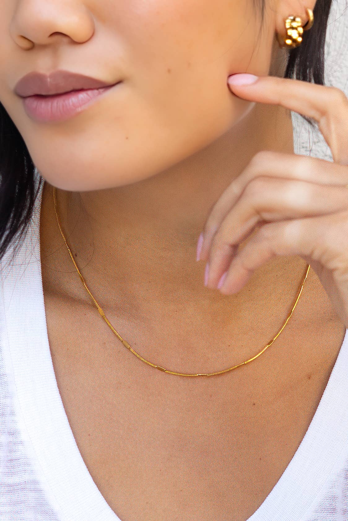 Indira Necklace - 18K Gold Plated - Proper