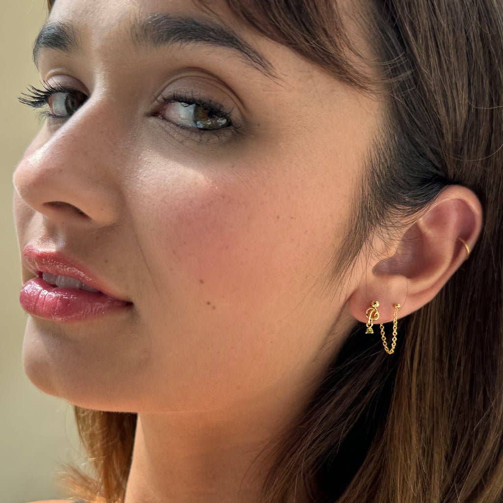 Knotty Serpent Earrings - Proper