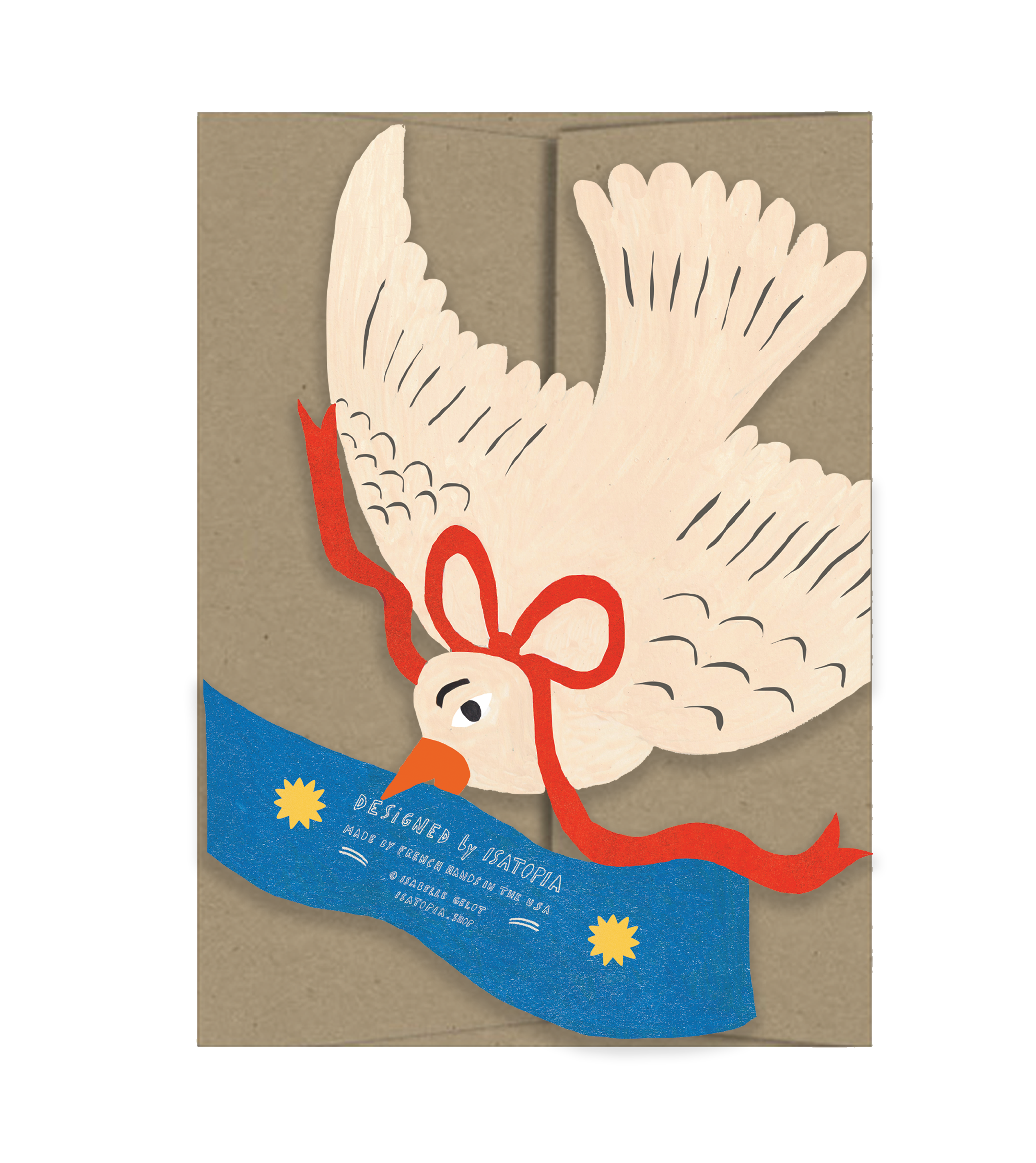 Happy Birthday Bird Die Cut Card - Proper