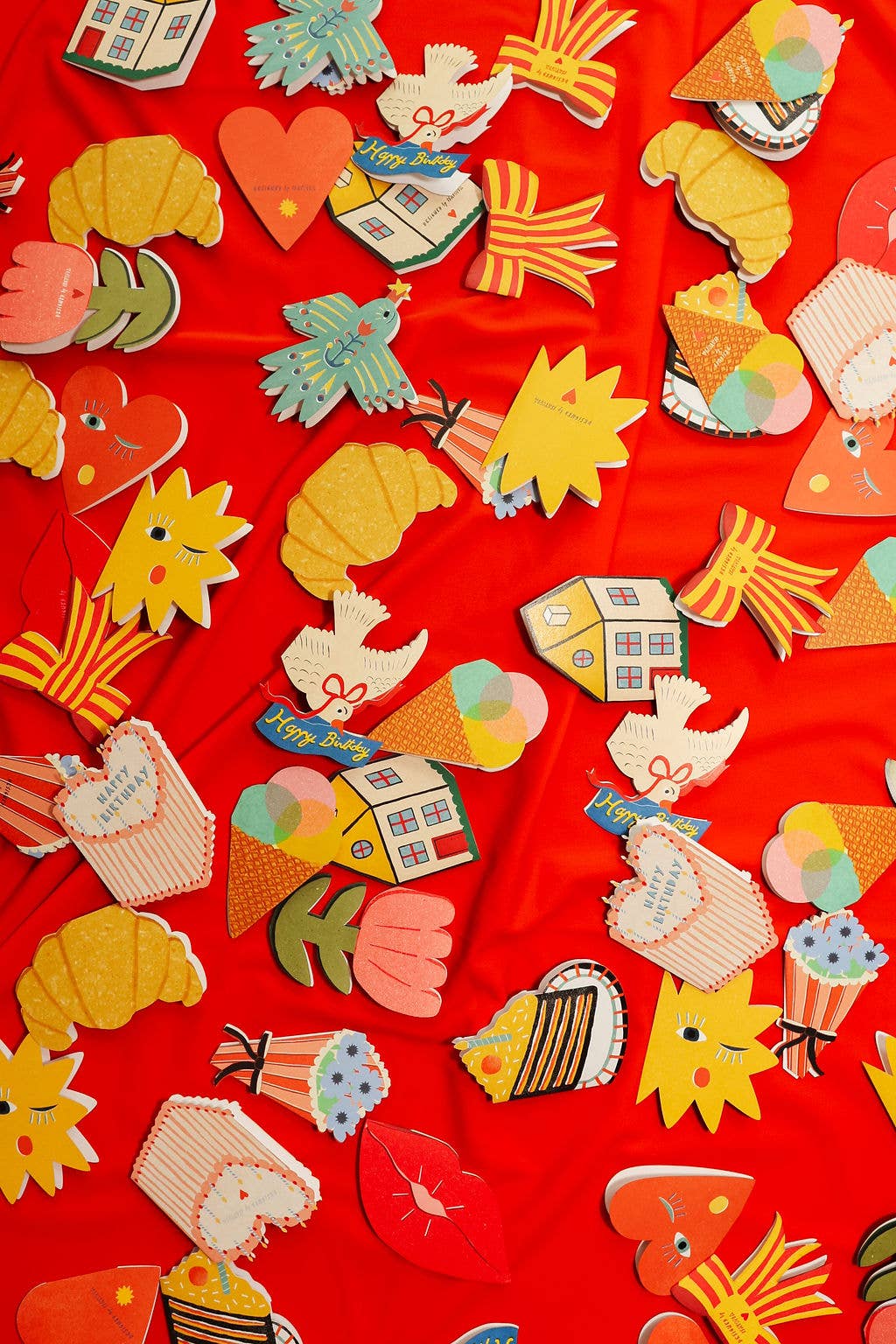 Croissant Mini Cards - box of 6 - Proper