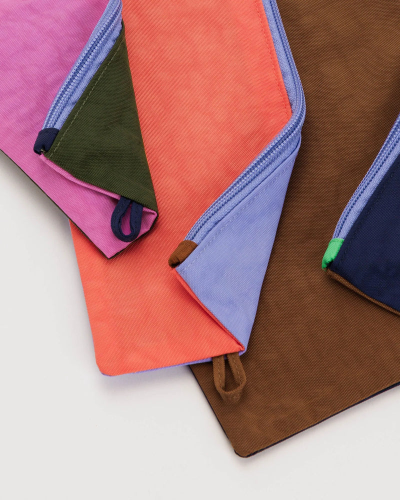 Baggu Flat Pouch Set - Night Lights - Proper
