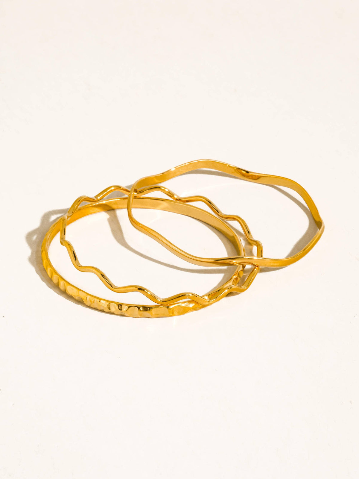 Emerson Hammered Bangle Bracelet