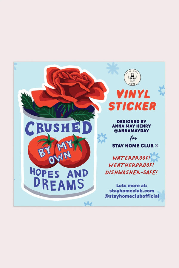 Crushed Vinyl Sticker - Proper