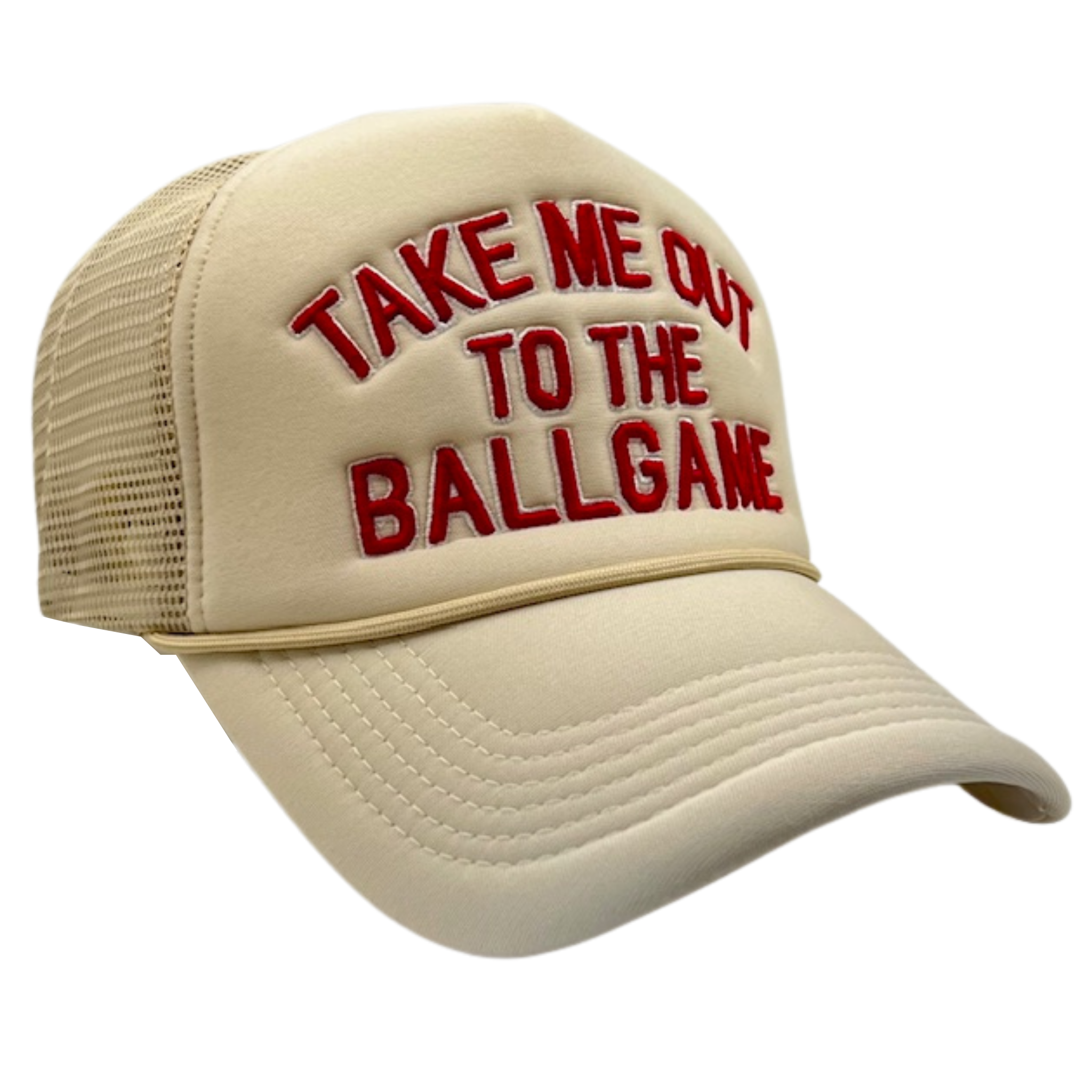 Take Me Out To The Ballgame Trucker Hat - Proper