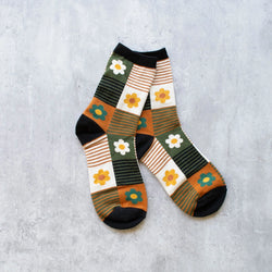 Daisy Multi Striped Socks - Proper