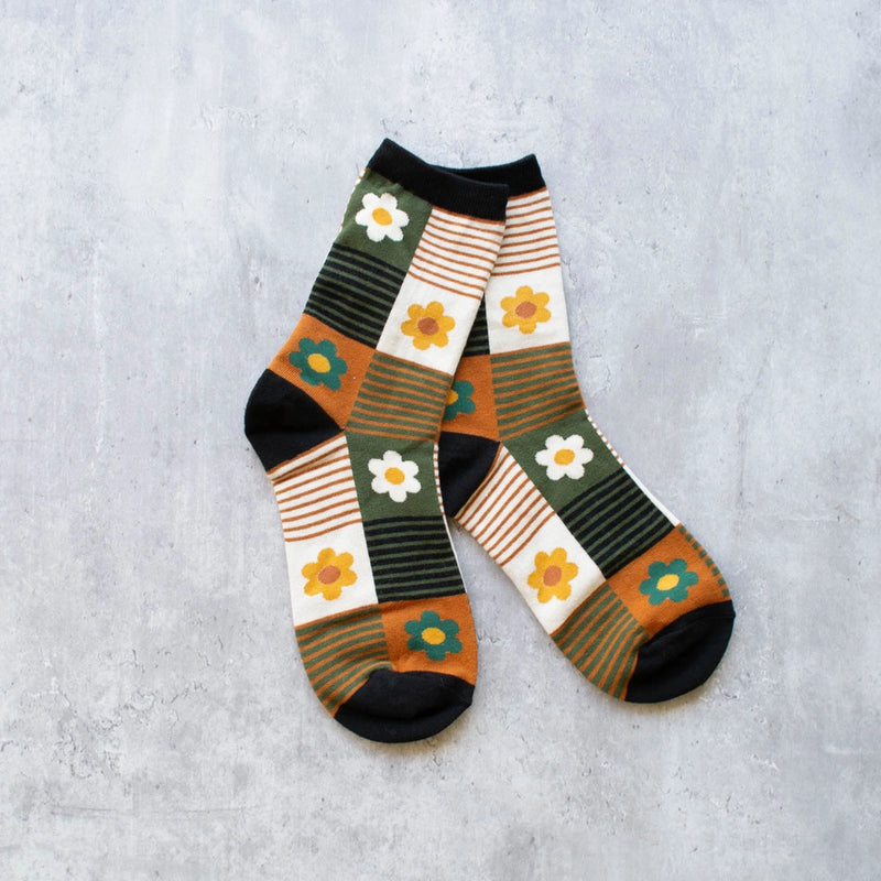 Daisy Multi Striped Socks - Proper