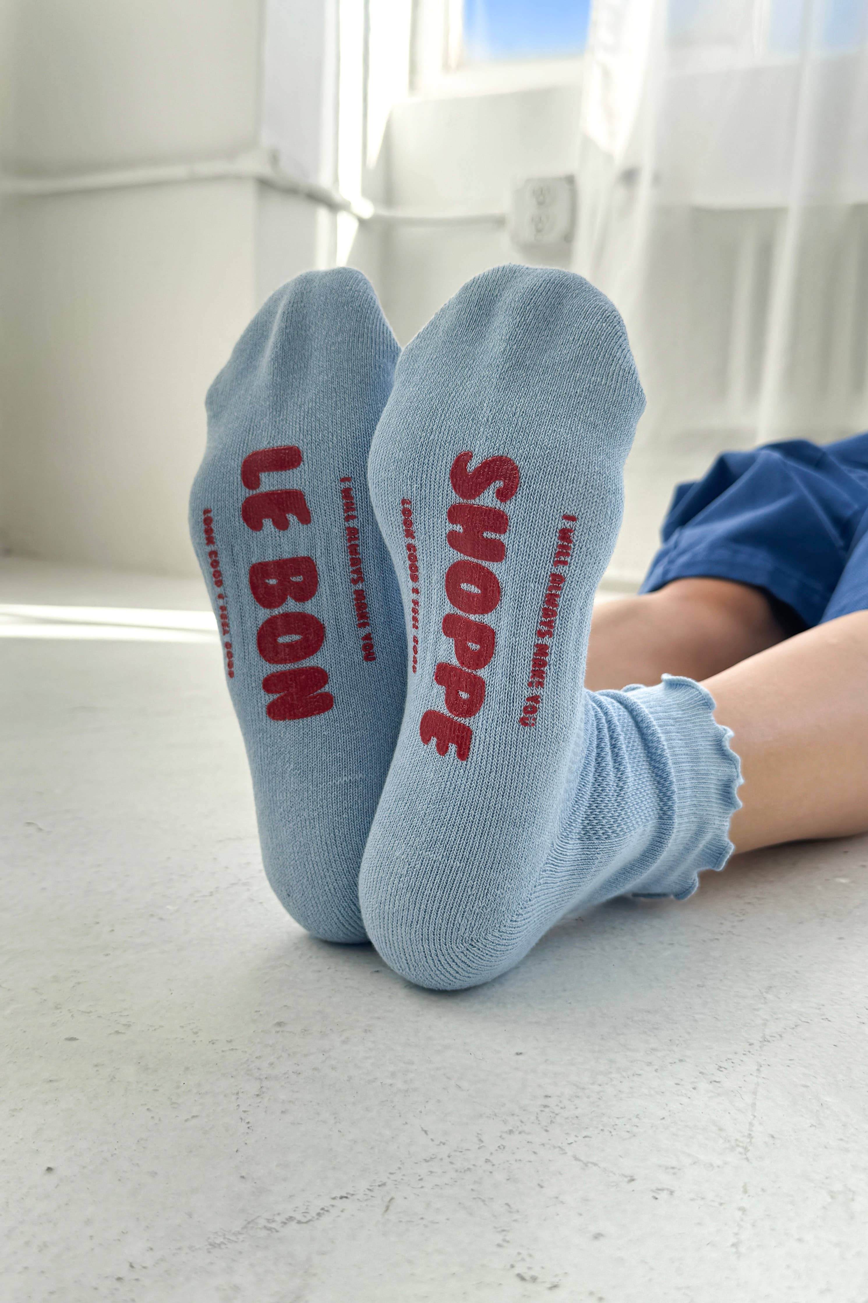 Ruffled Hugger Crew Socks  (Wholesale) - Proper