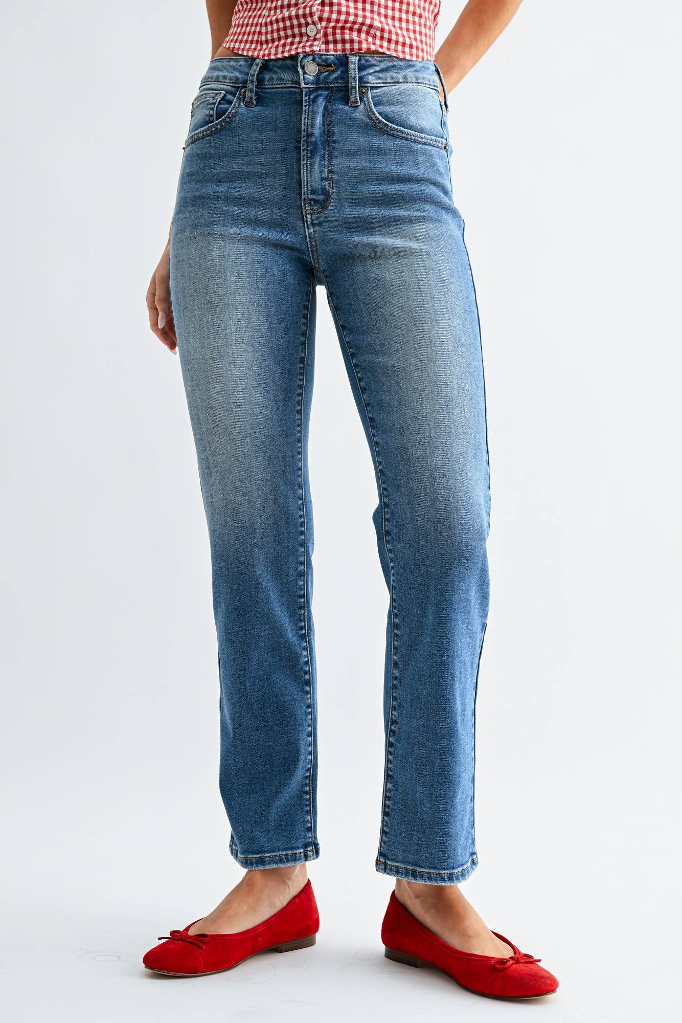 90's Stretch Straight Jeans - Proper