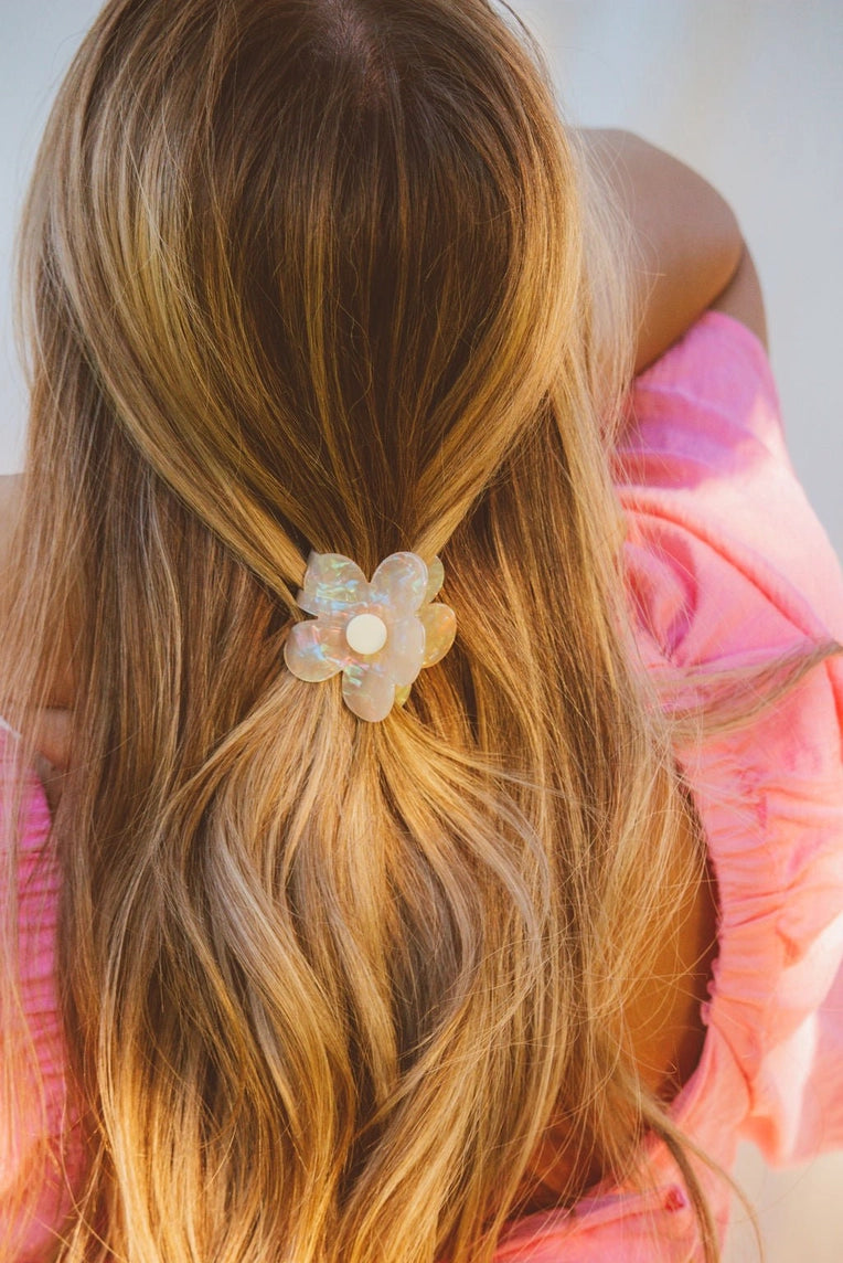 Crystalline Flower Claw Clip - Proper