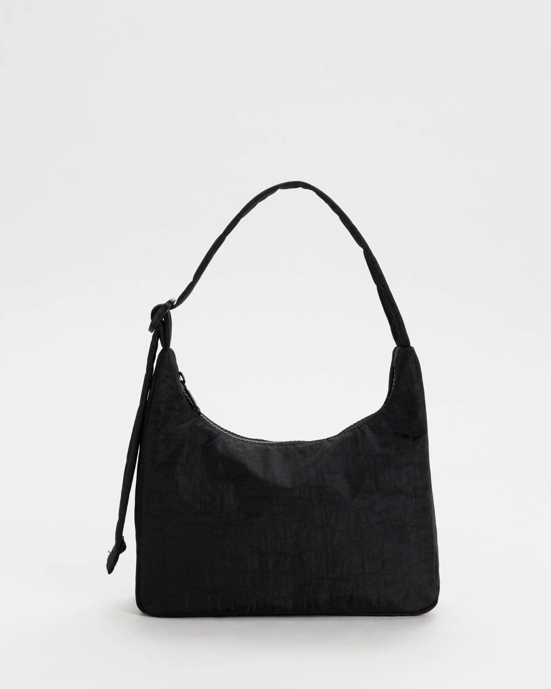 Mini Nylon Shoulder Bag - Black - Proper