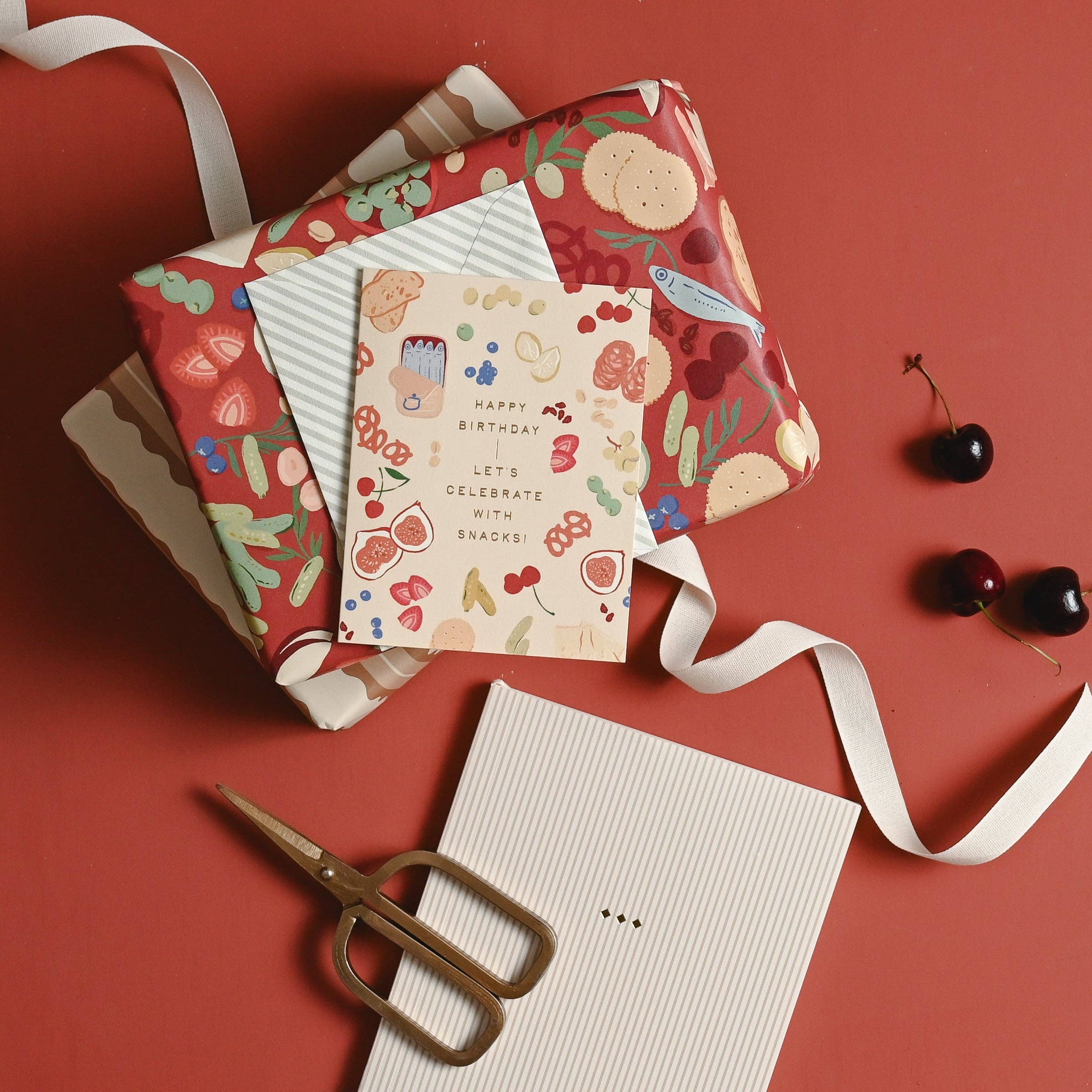 Celebrate with Snacks Card