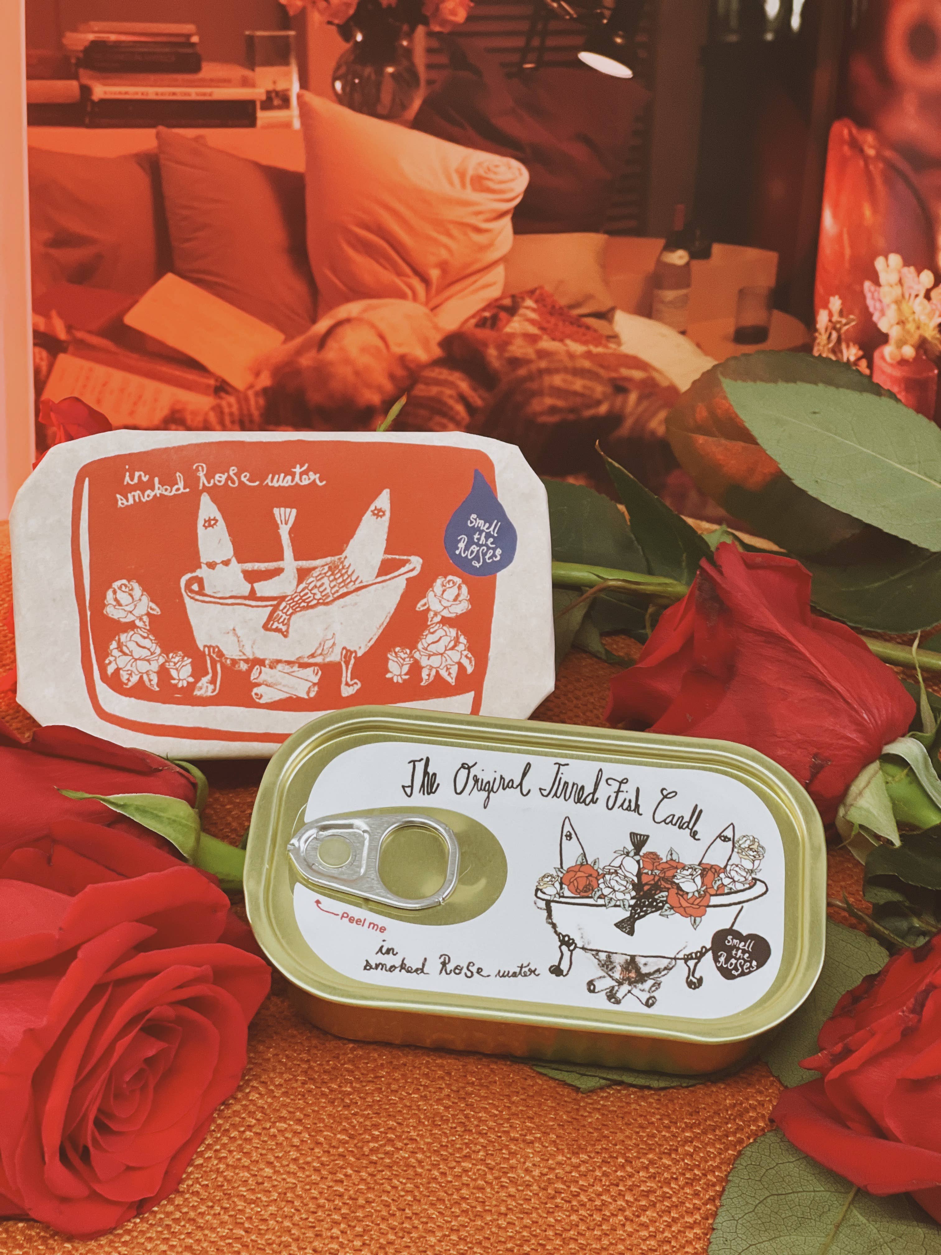 Tinned Fish Candle - Sardines in Smoked Rose Water - Proper