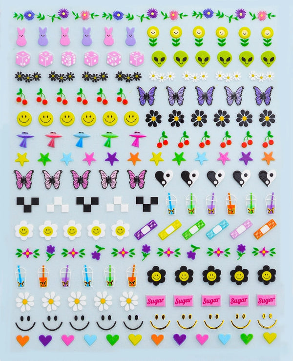 Nail Art Stickers - Lulas - Proper