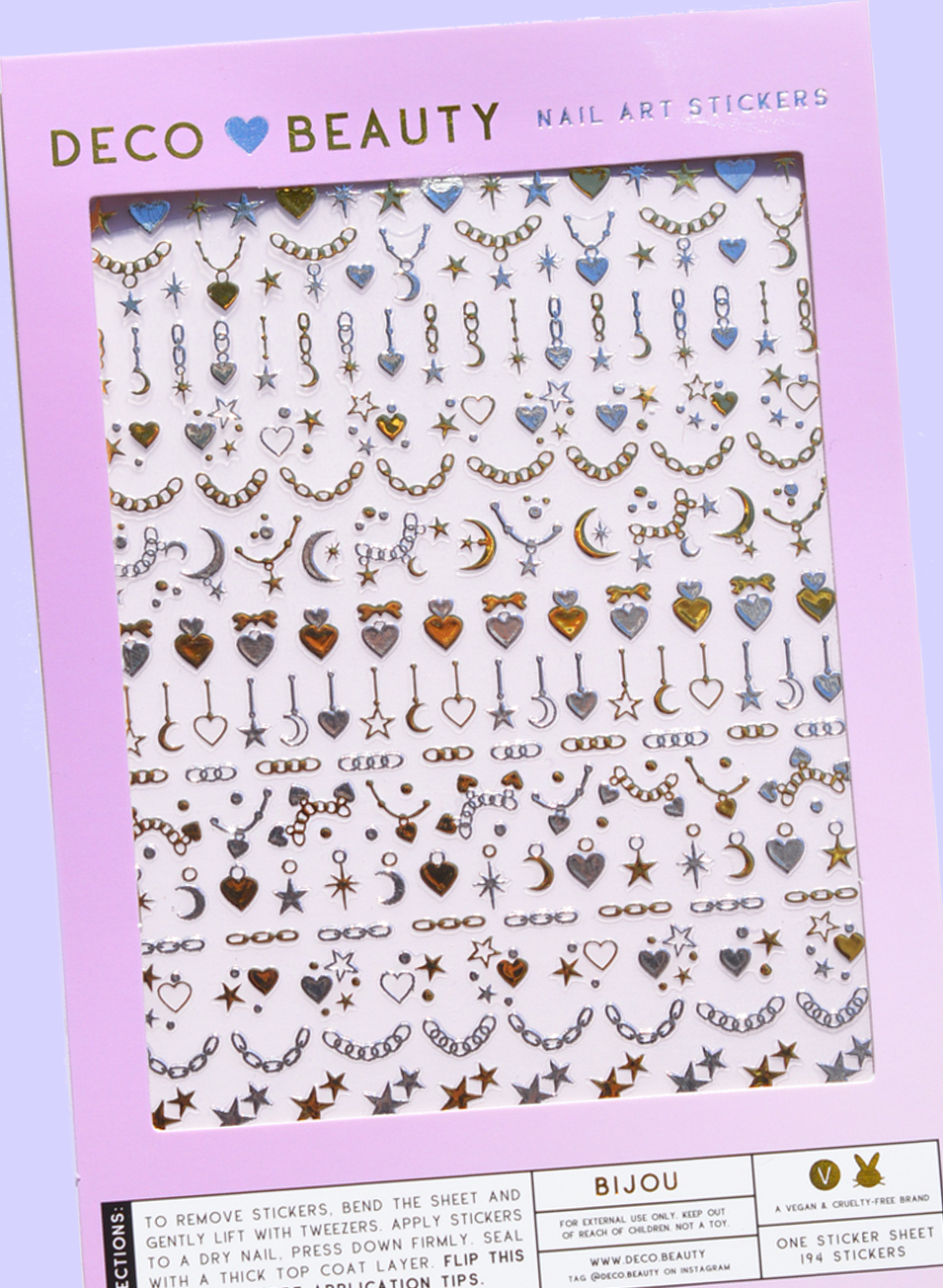 Nail Art Stickers - Bijou - Proper