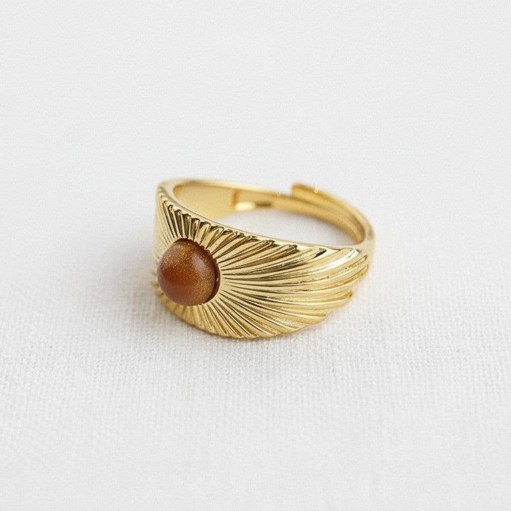 Stone Burst Ring