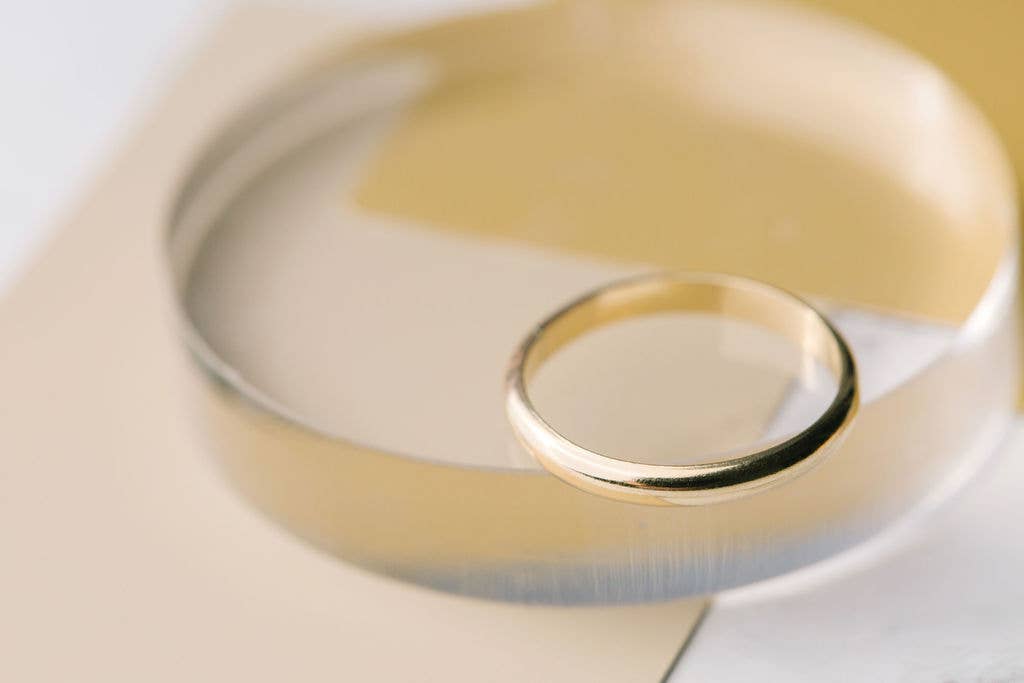 Thick Half Round Ring - Proper