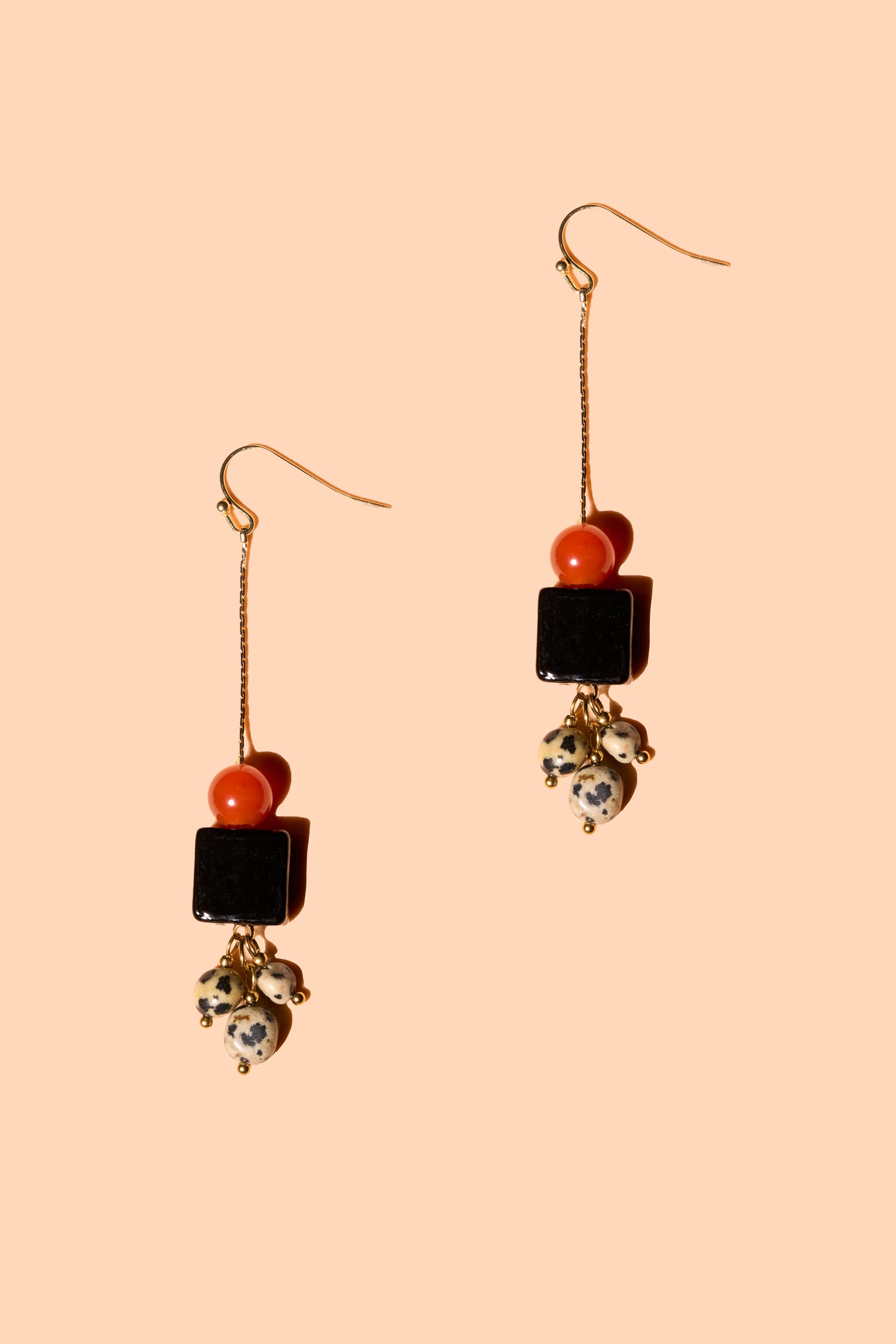 Sayde Dangle Earrings - 18K Gold Plated - Proper