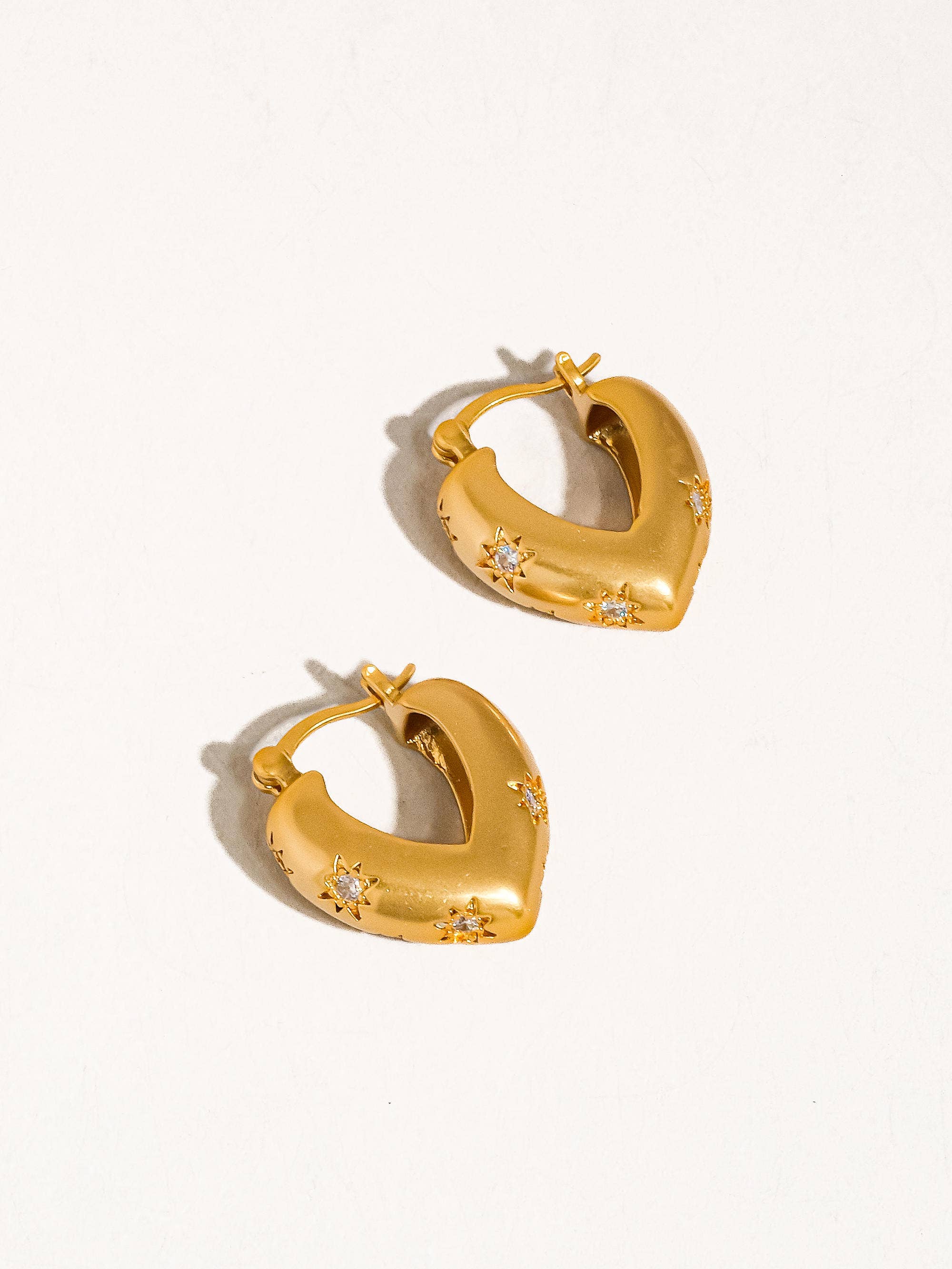 Desi Heart Hoop Earring - Proper