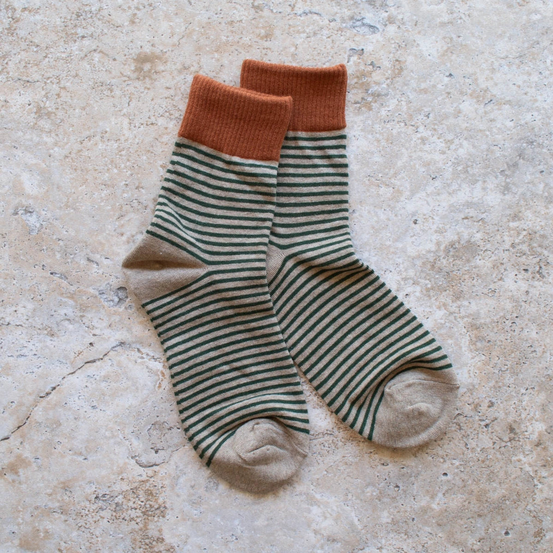Multi Tone Stripe Socks - Proper