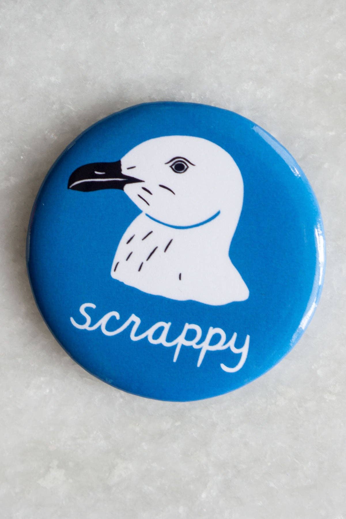 Scrappy Seagull Magnet - Proper