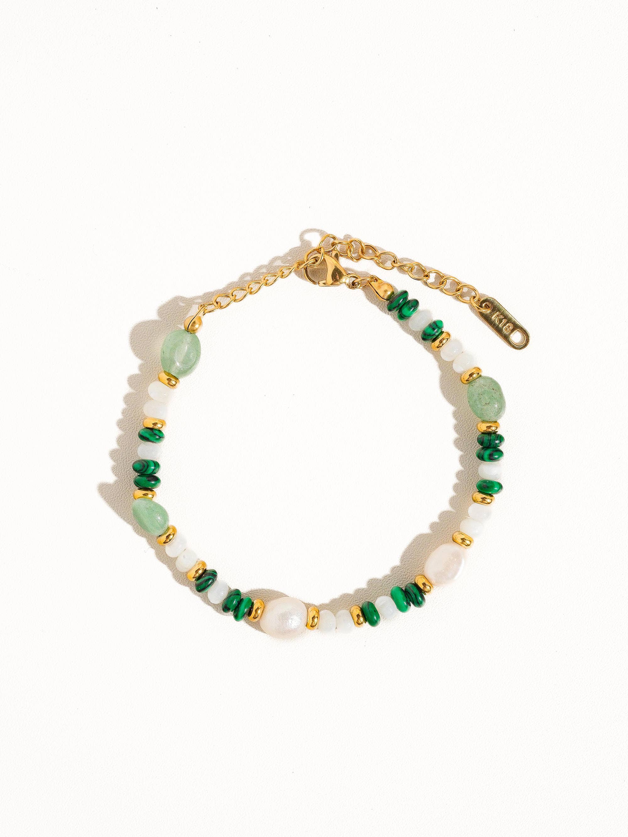 Stone and Bead Bracelet - Proper