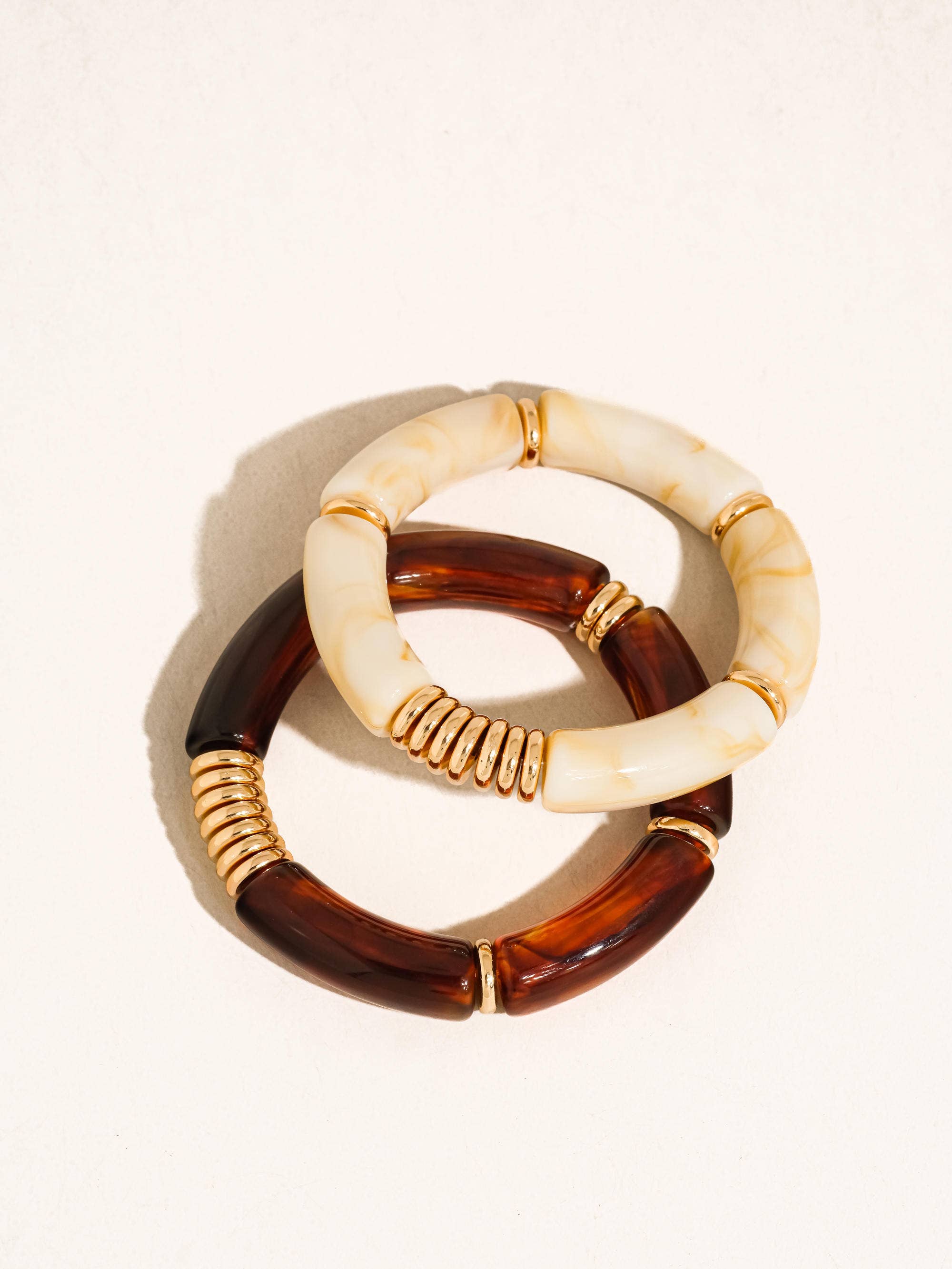 Cove Chunky Resin Bangle Set - Proper