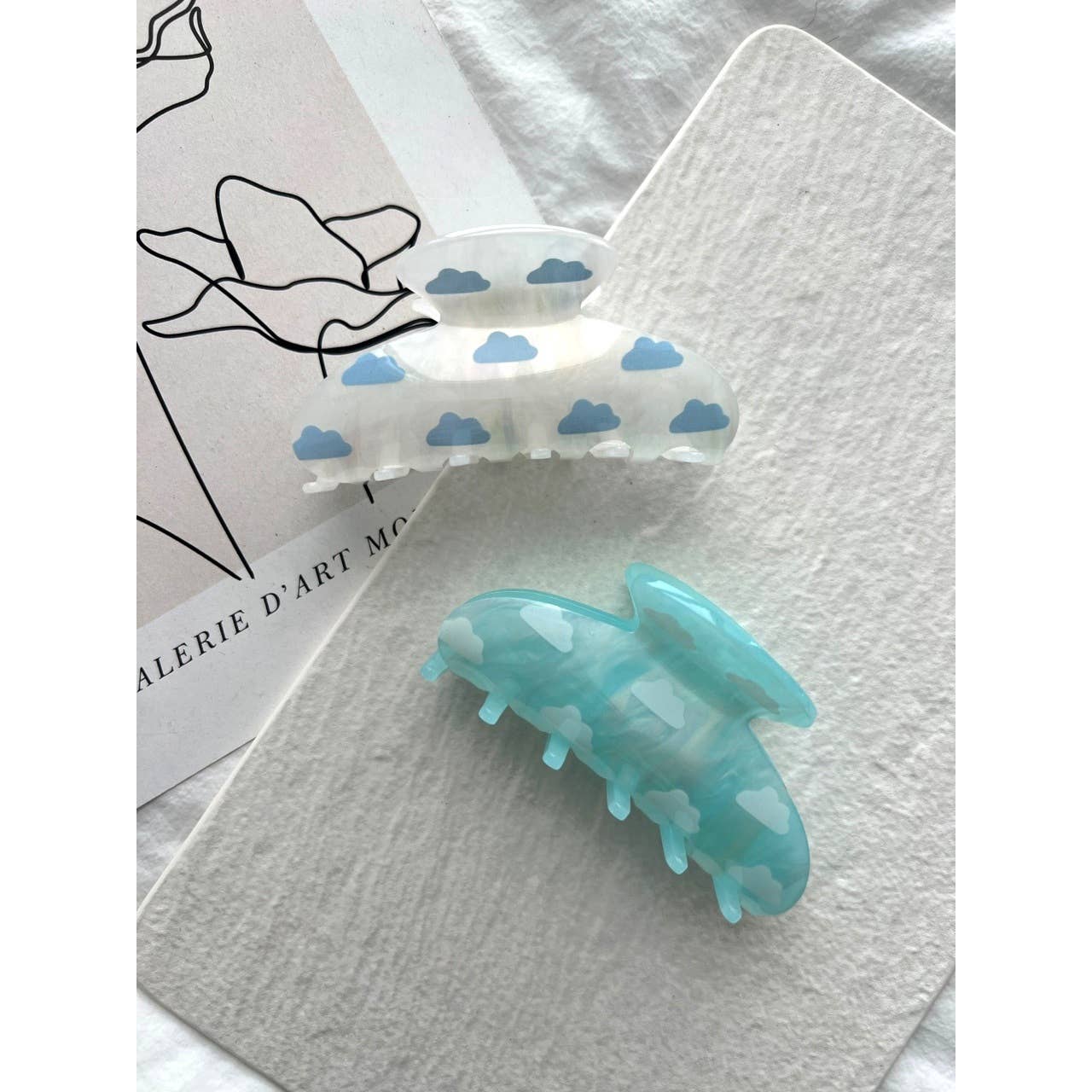 Acrylic Cloud Clips - AGAPE Assorted - Proper