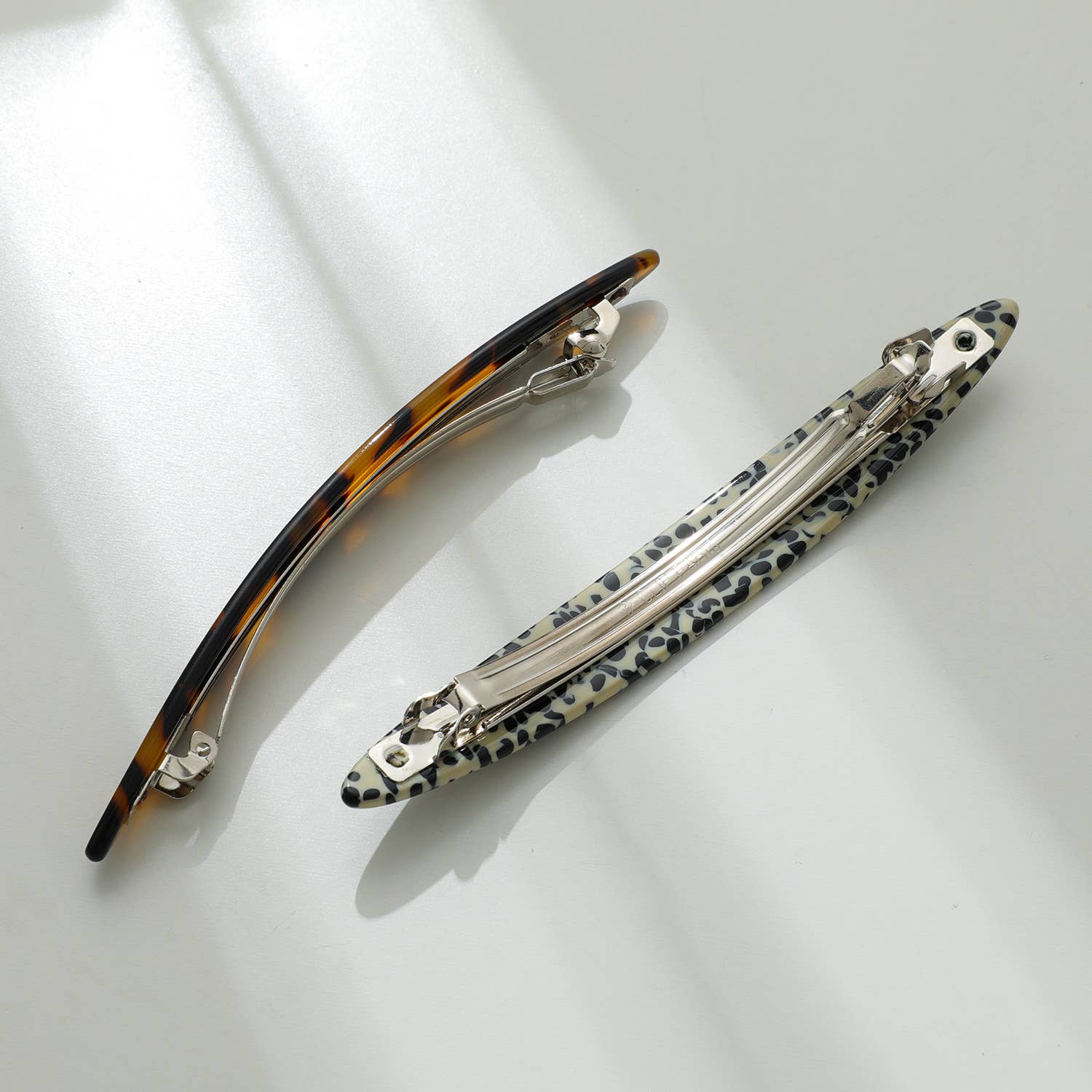 Aimee Oblong French Barrette Hair Clip - Proper
