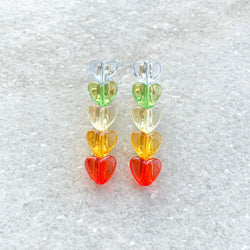 Hearts Hair Clip Sets - Proper