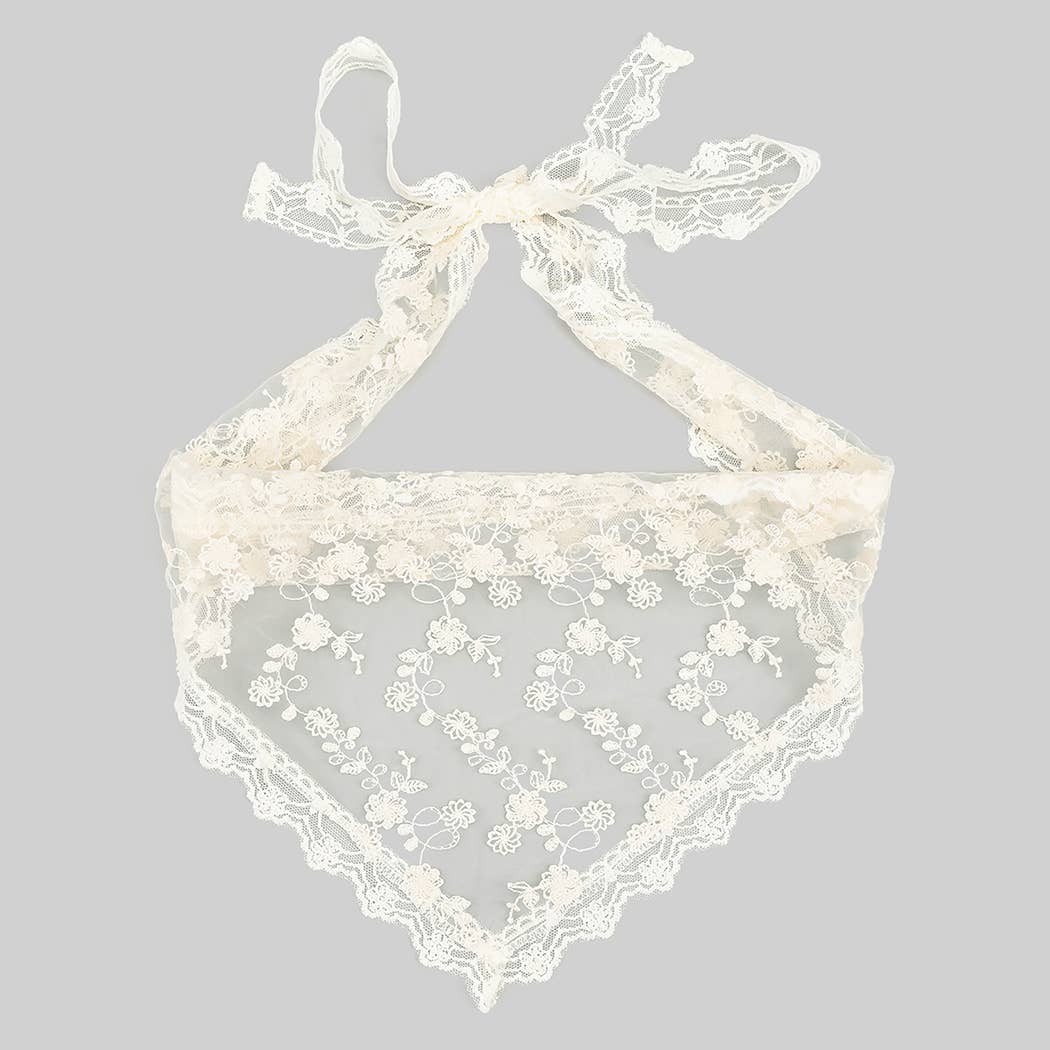 LACY FLORAL HIP WRAP ACCESSORY - Proper