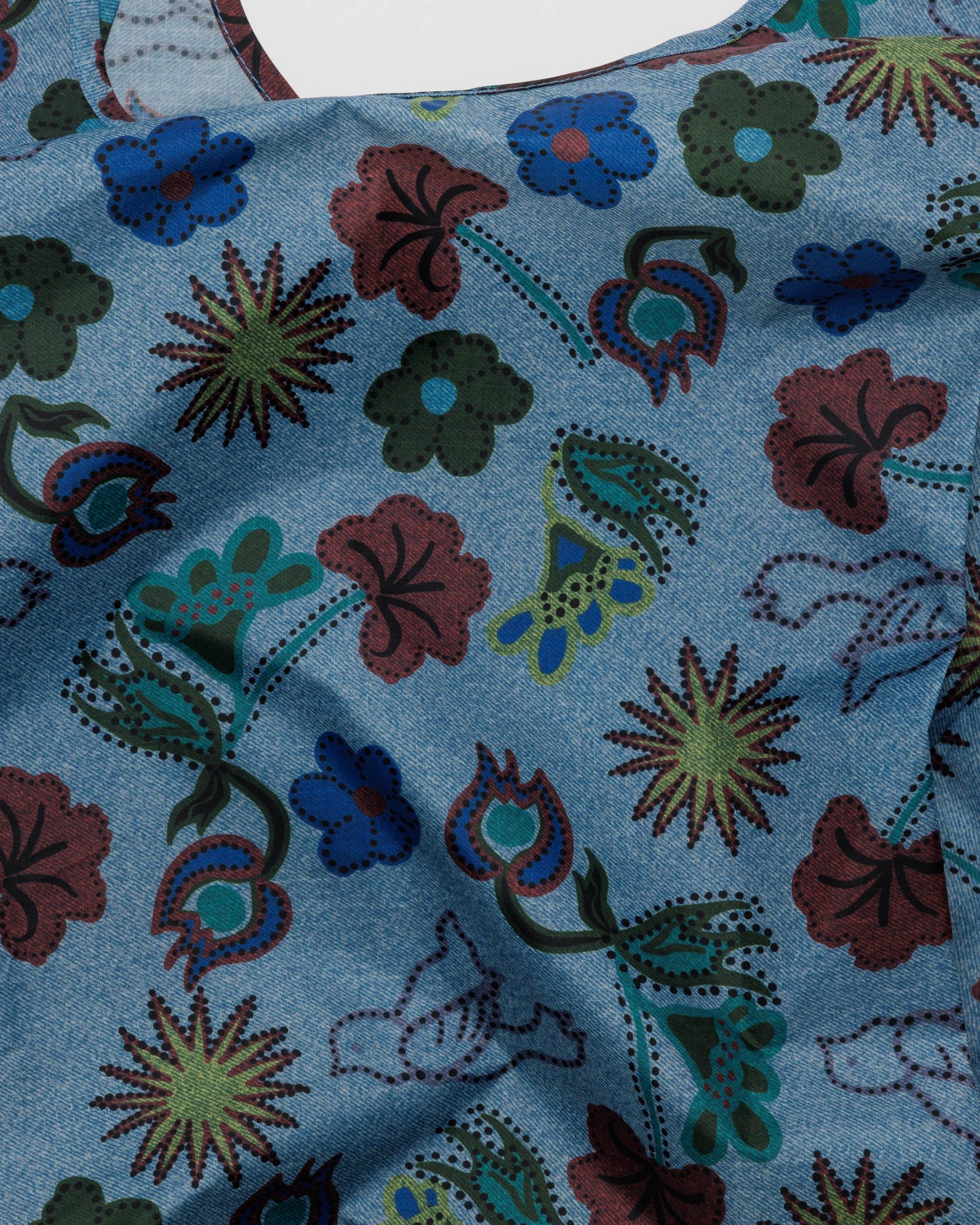 Standard Baggu - Digital Denim Birds - Proper