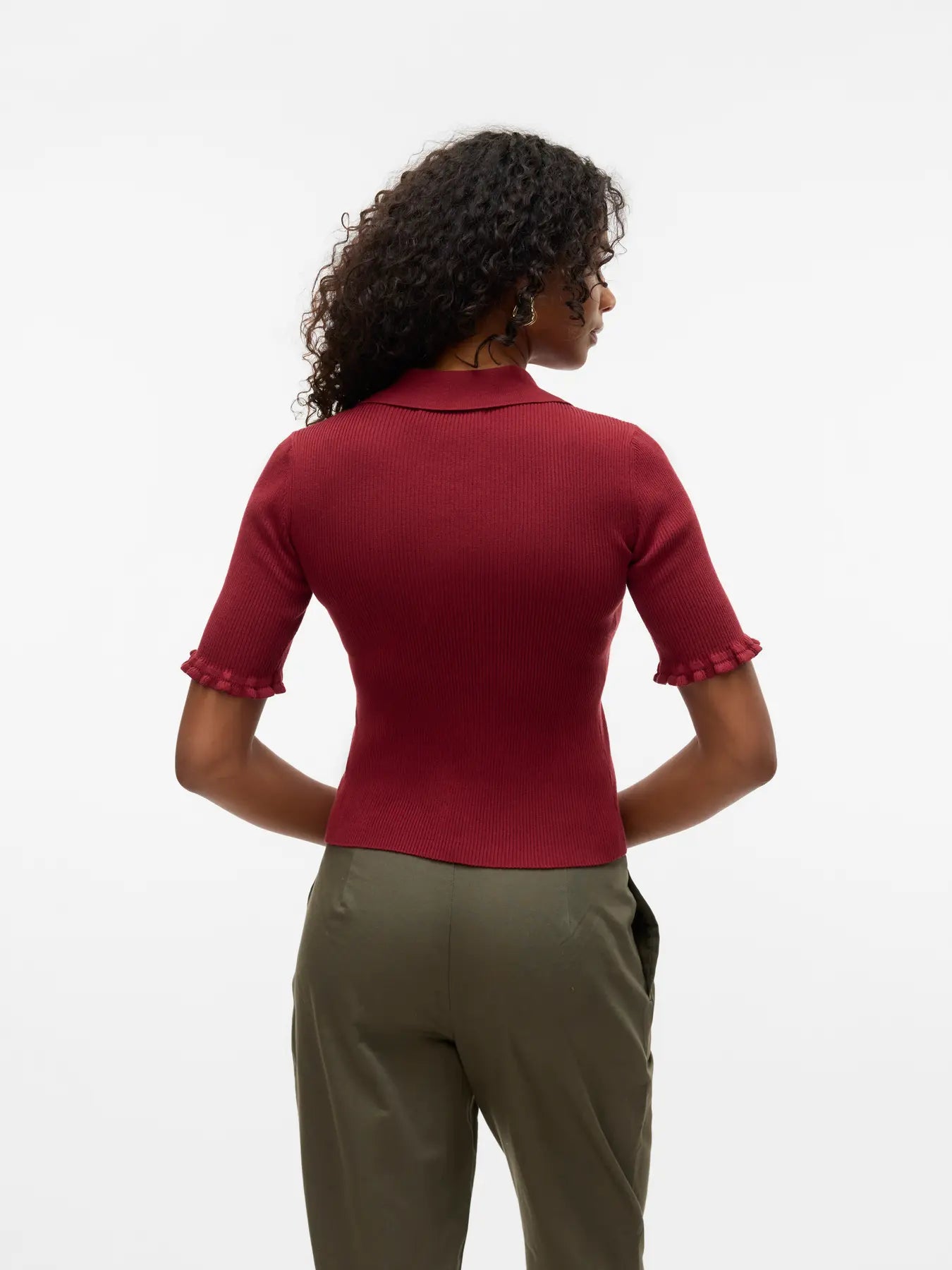 Wonder Pullover Polo Top - Proper