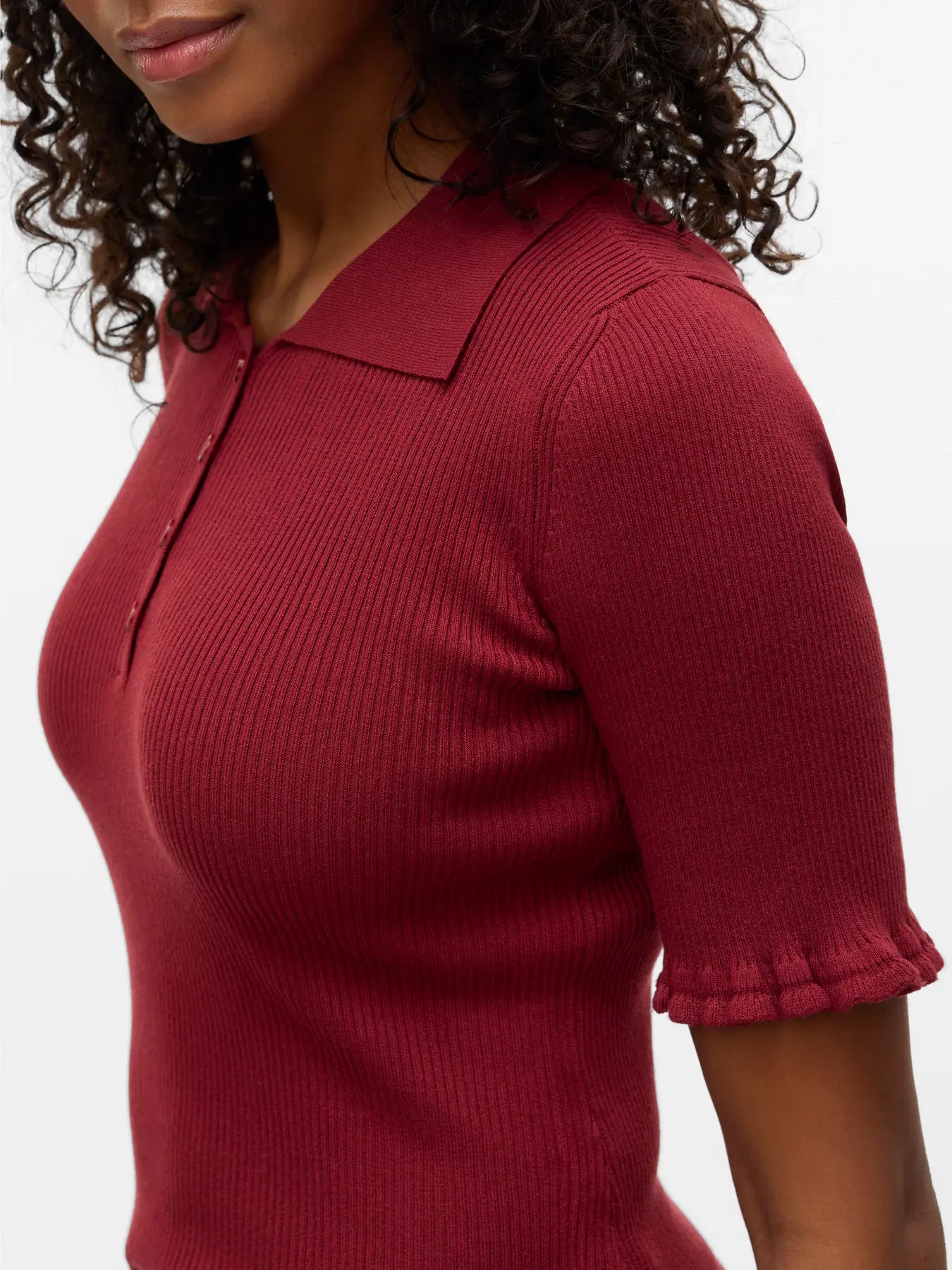 Wonder Pullover Polo Top - Proper