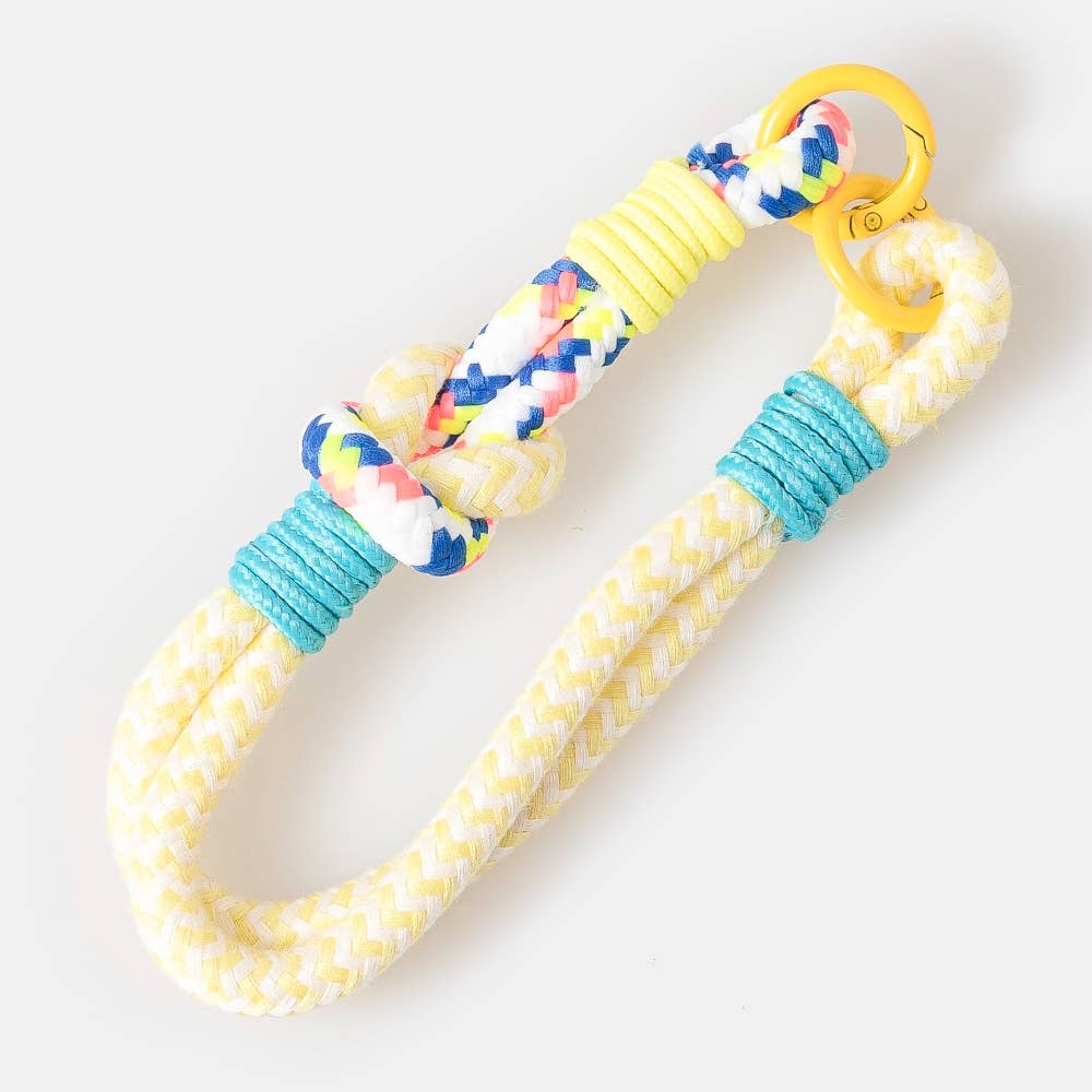 Mixed Pattern Bungee Cord Bag Charm - Proper