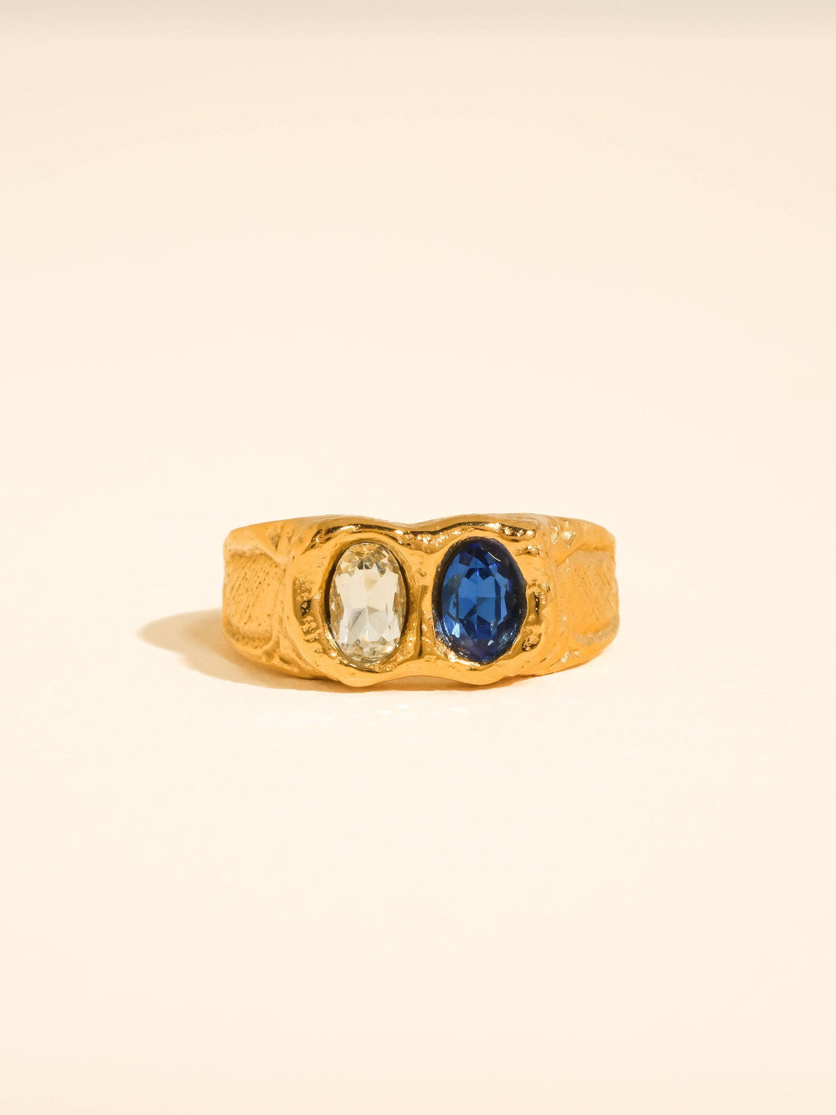 Rosina Blue CZ Ring