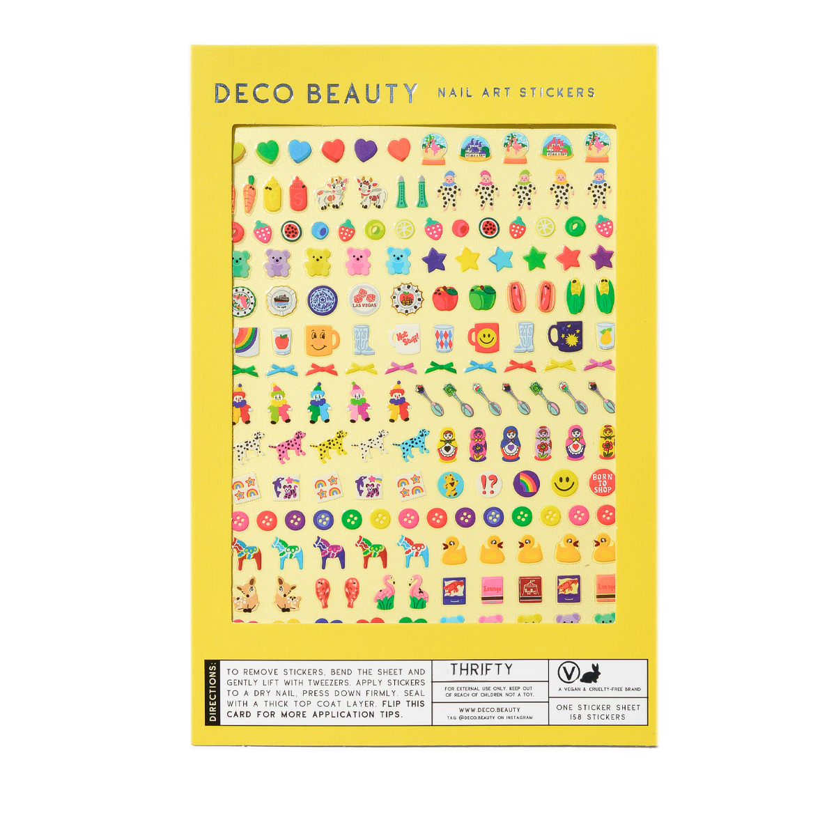 Nail Art Stickers - Thrifty - Proper