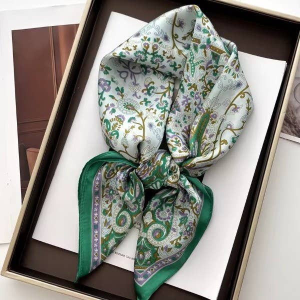Vintage Paisley Print Bandana Scarf | 40SC701 - Proper