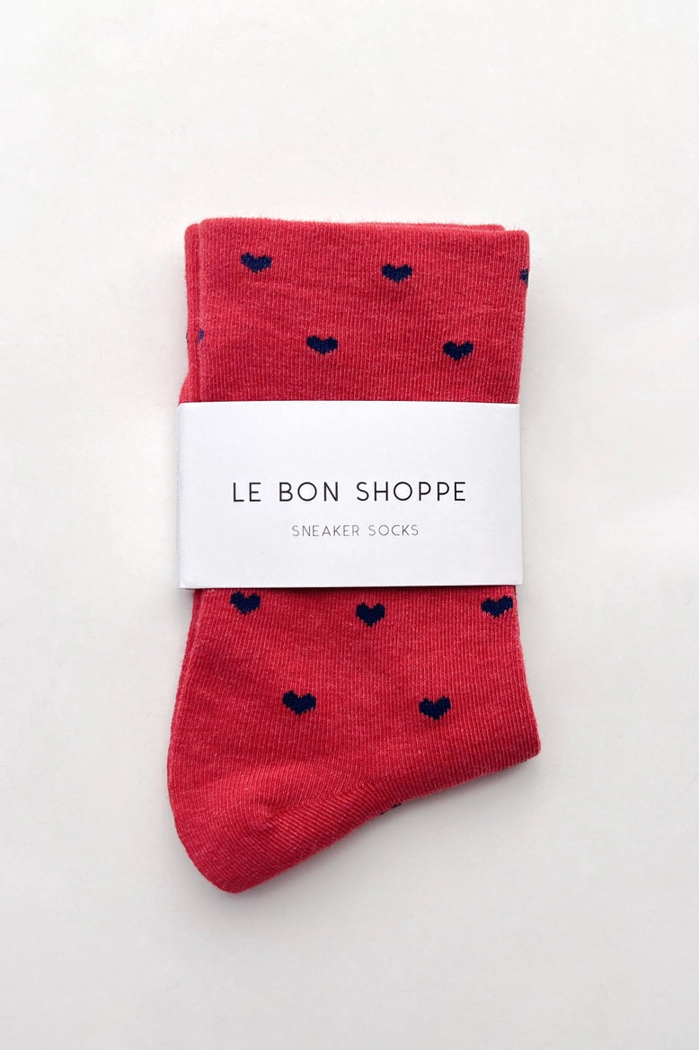 Heart Sneaker Socks - Proper