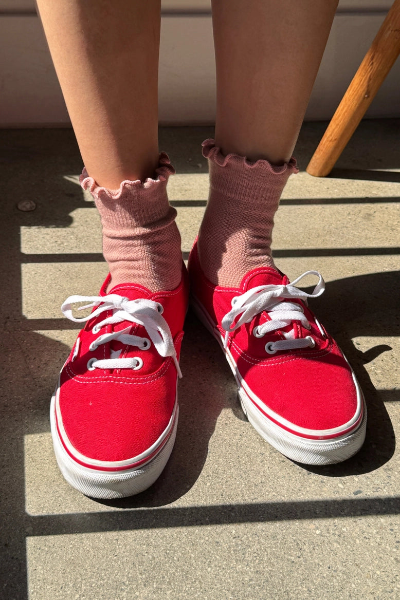 Ruffled Hugger Crew Socks - Proper