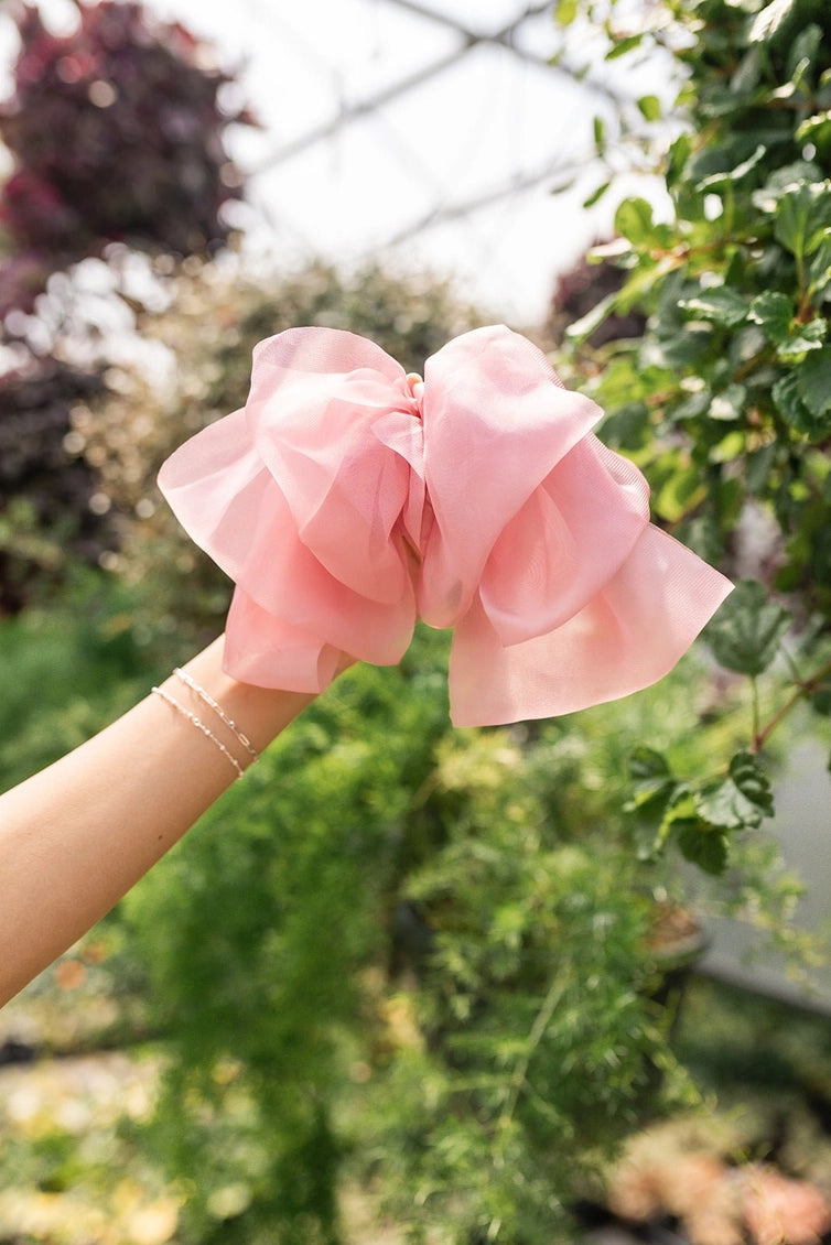 Chiffon Bow Barrette - Proper