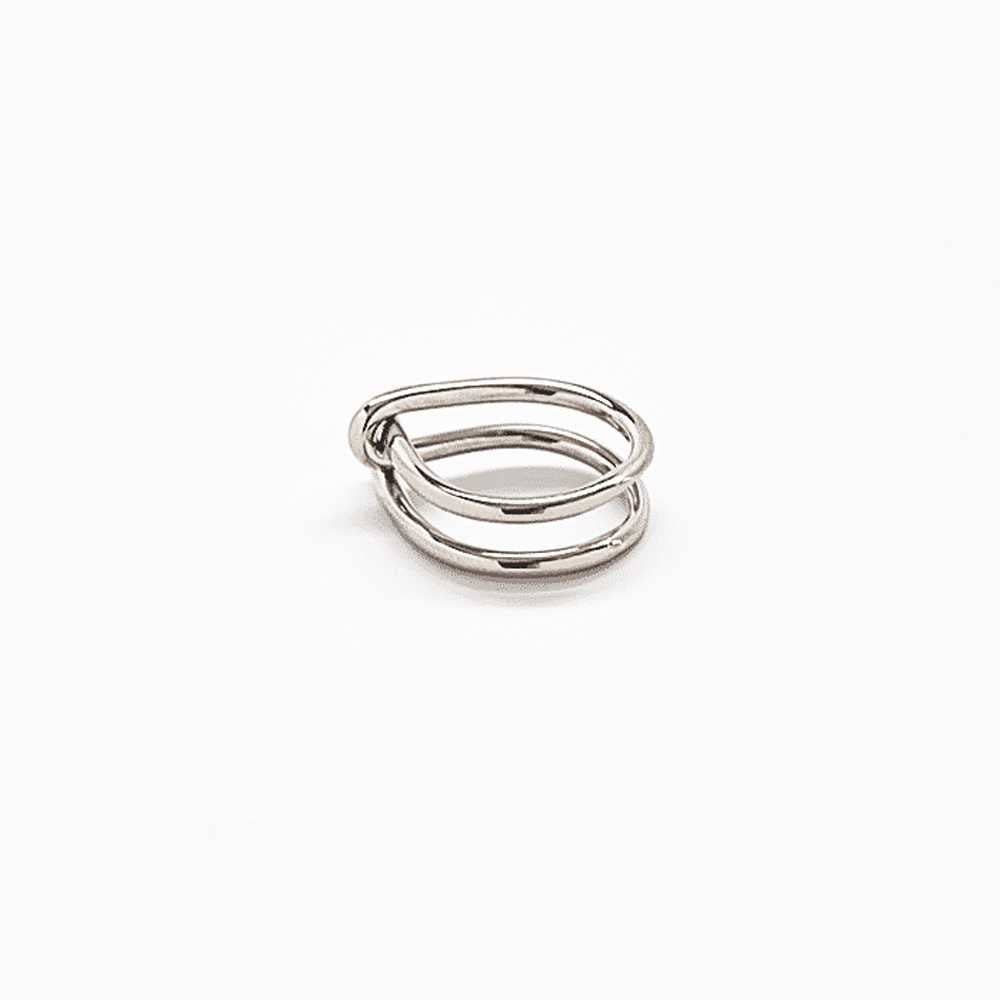 Silver Double Knot Ring - Proper