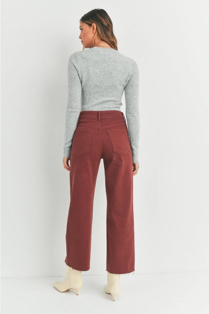 Cinnamon HR Utility Wide Leg Jeans - Proper