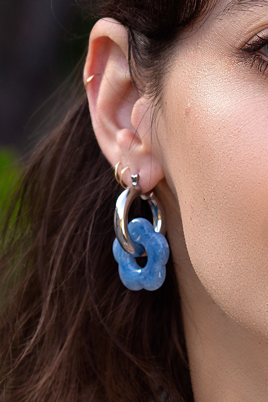 Dazy Nights Hoop Earrings