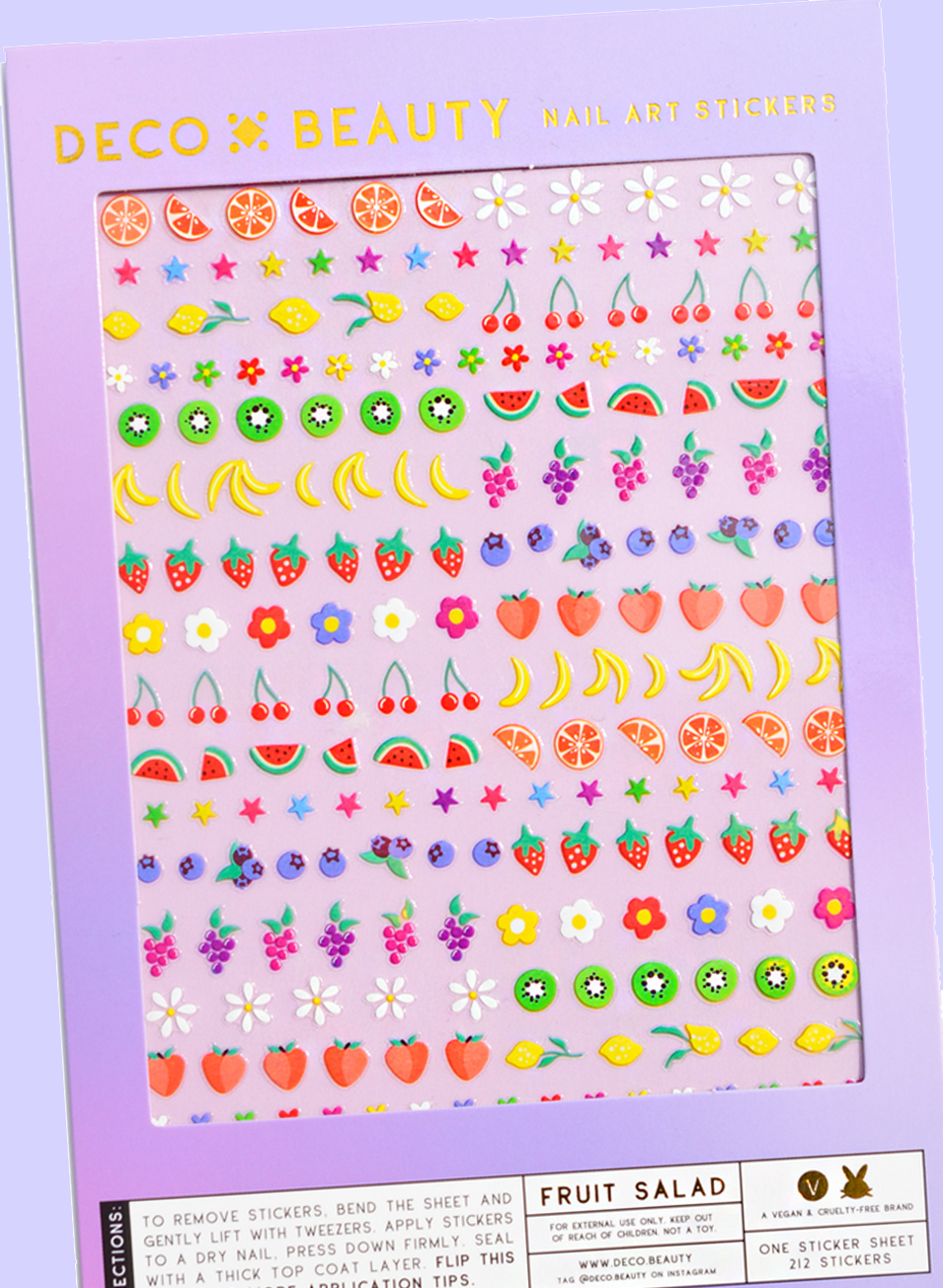 Nail Art Stickers - Fruit Salad - Proper