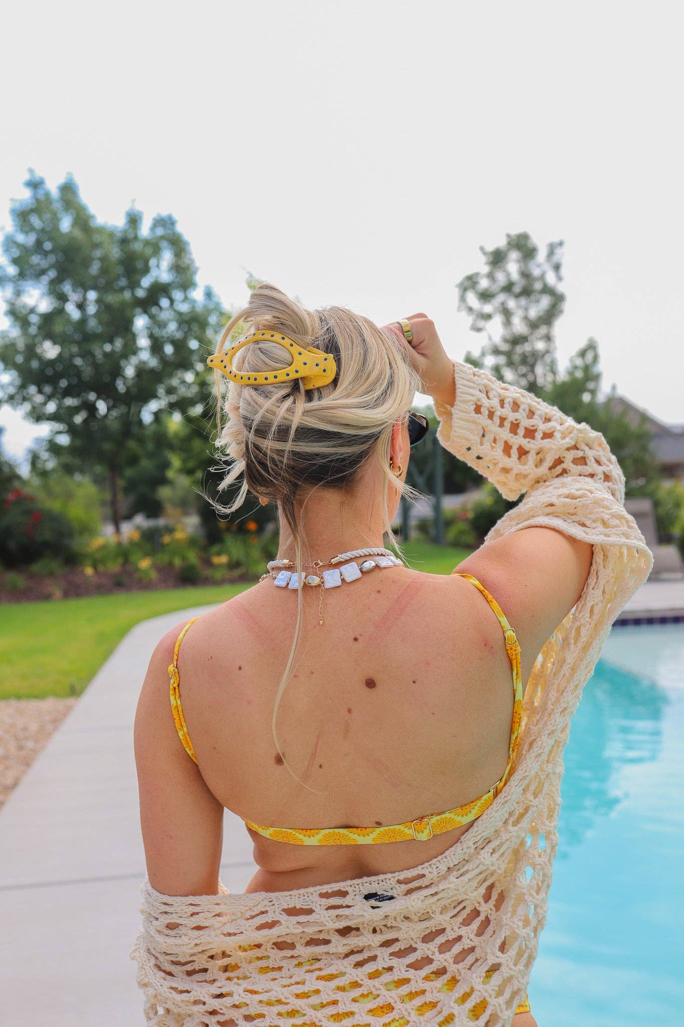 Polka Dot Lay Down 2.0 Claw Clip - Proper