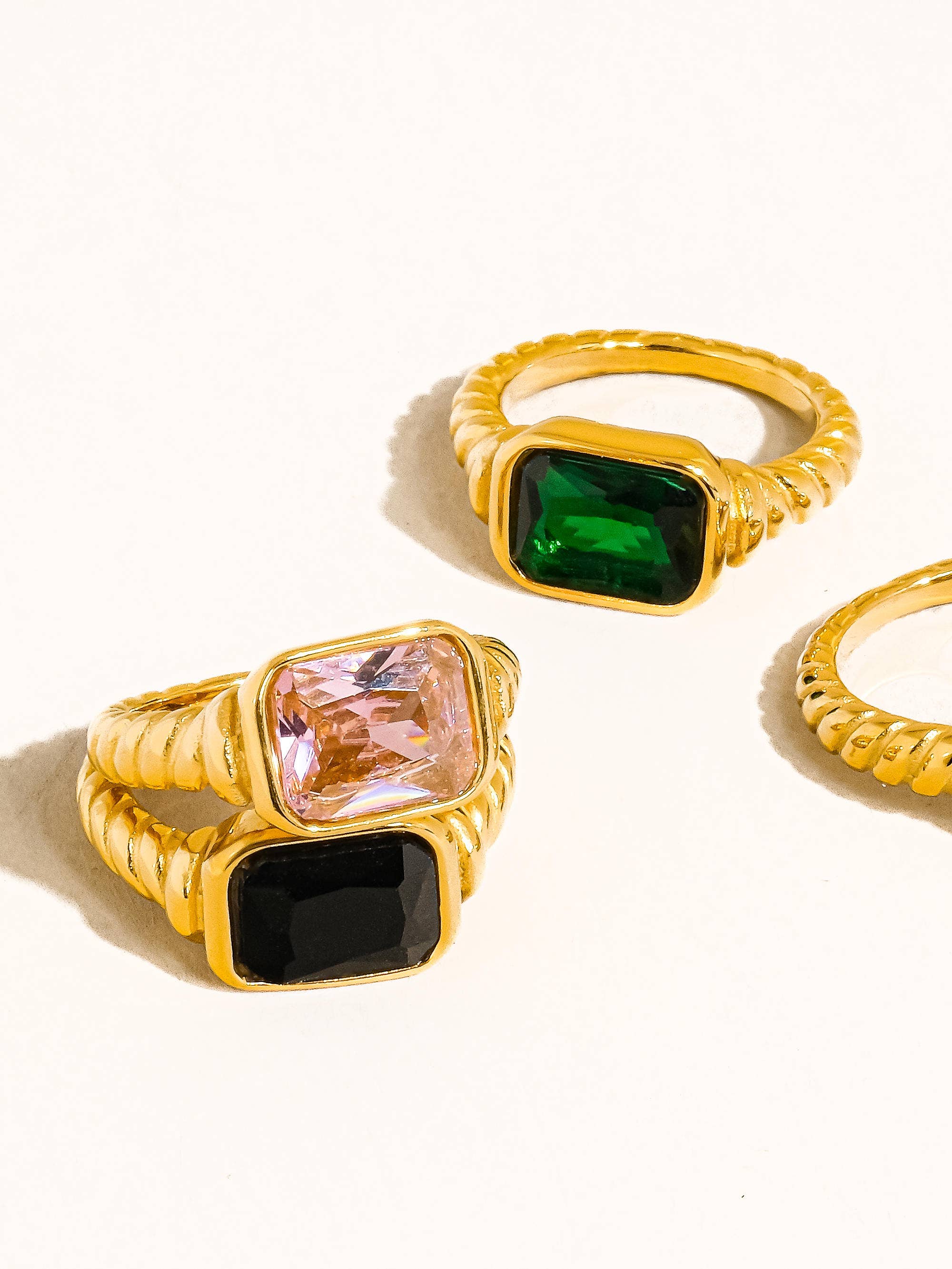 Laverne CZ Cocktail Ring - Proper