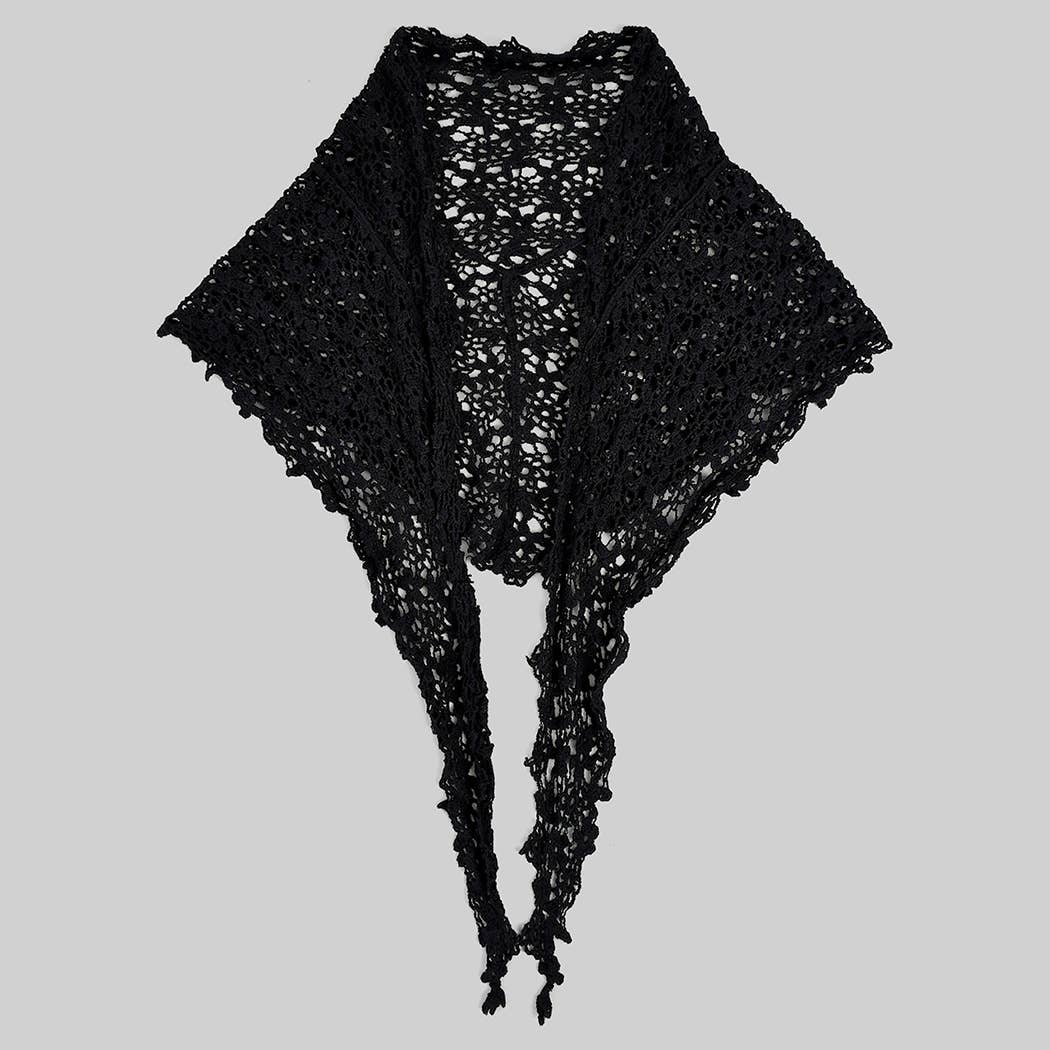 HEAD WRAP CROCHET OR SHOULDER WRAP SCARF - Proper