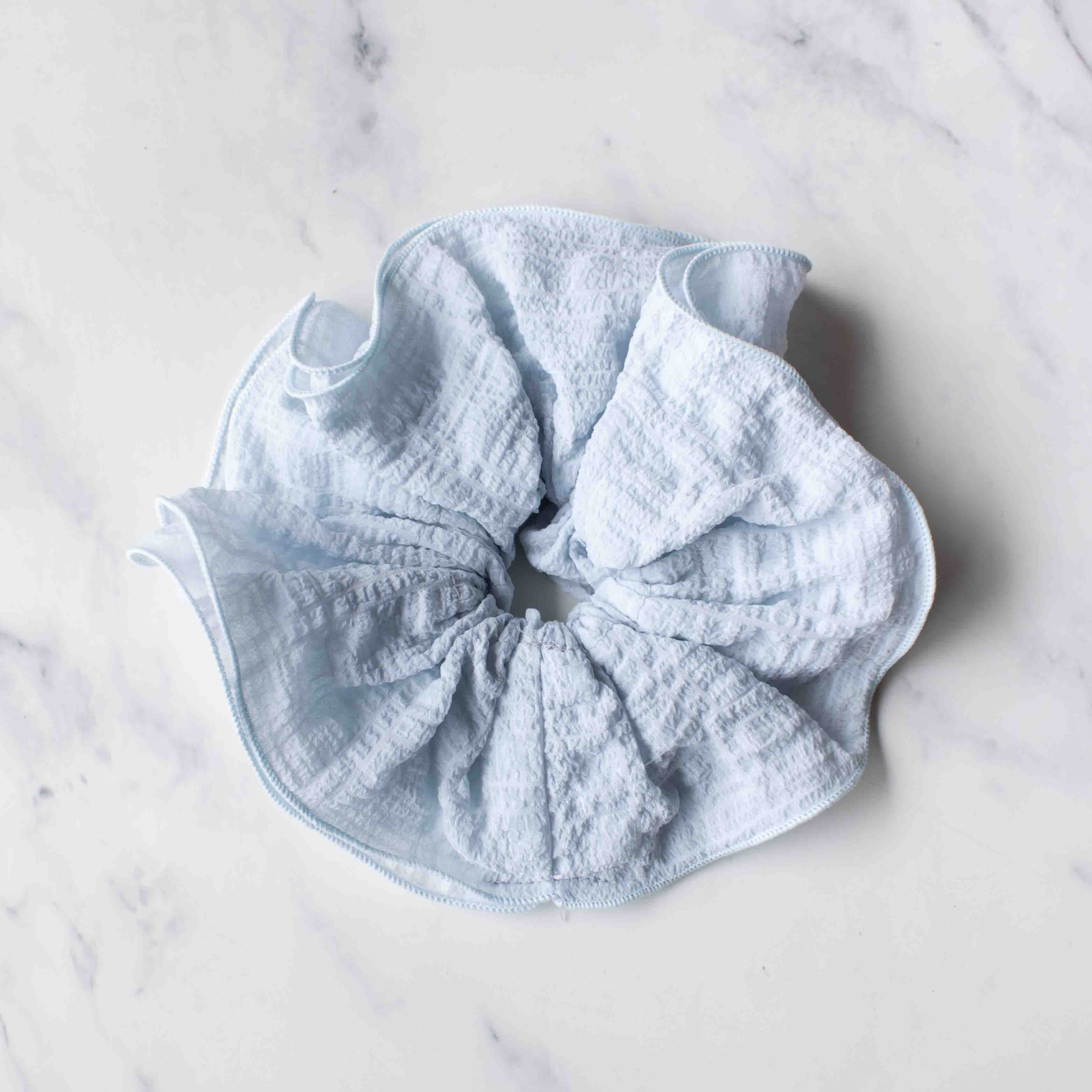 Ruffle Light Scrunchie